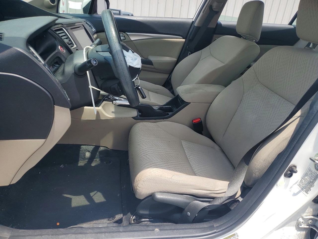 2014 Honda Civic Ex White vin: 19XFB2F82EE063290