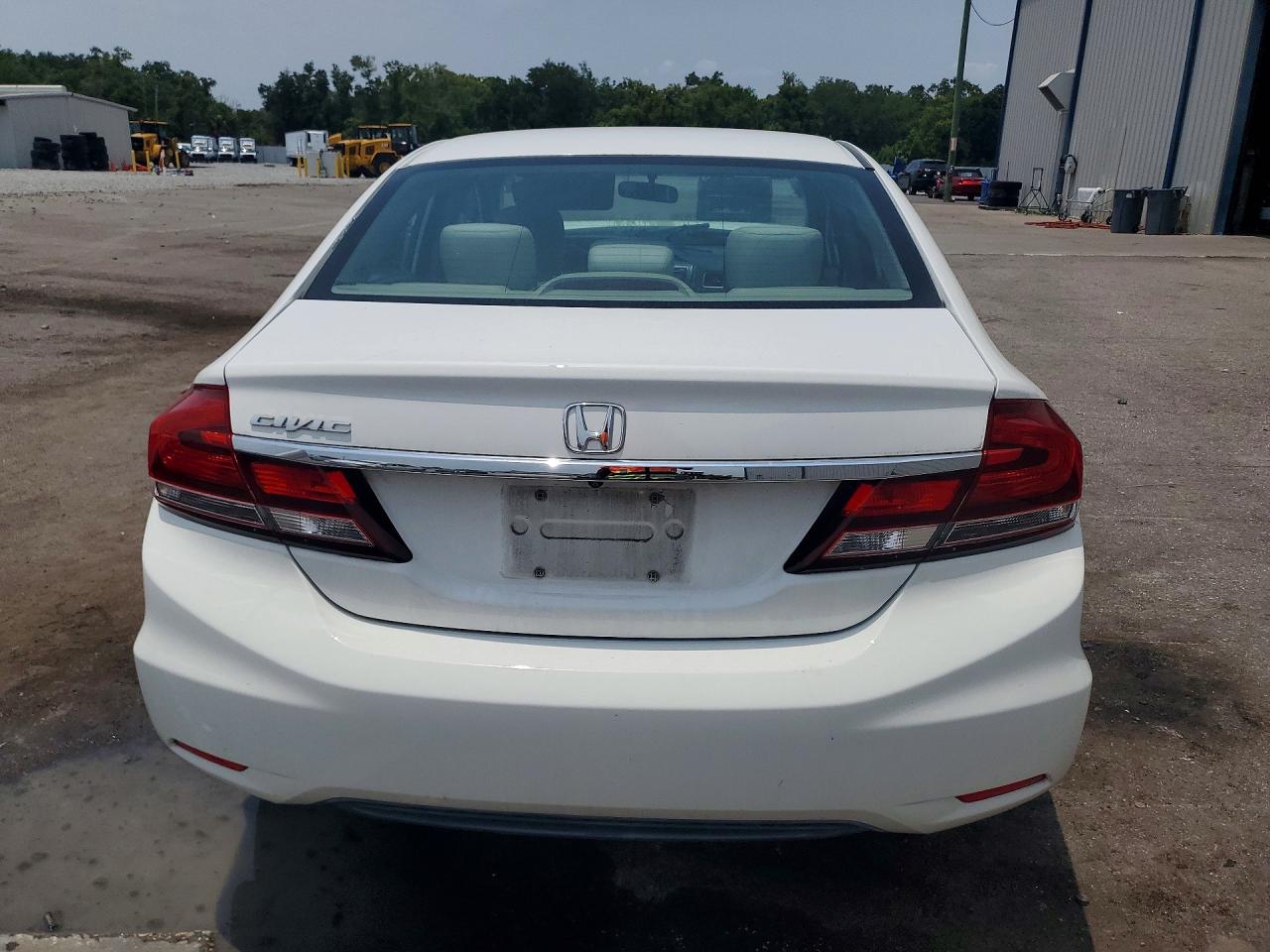 2014 Honda Civic Ex White vin: 19XFB2F82EE063290