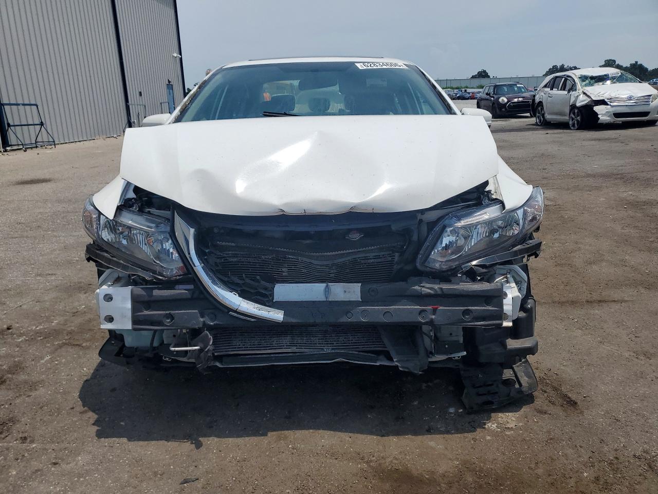 2014 Honda Civic Ex White vin: 19XFB2F82EE063290