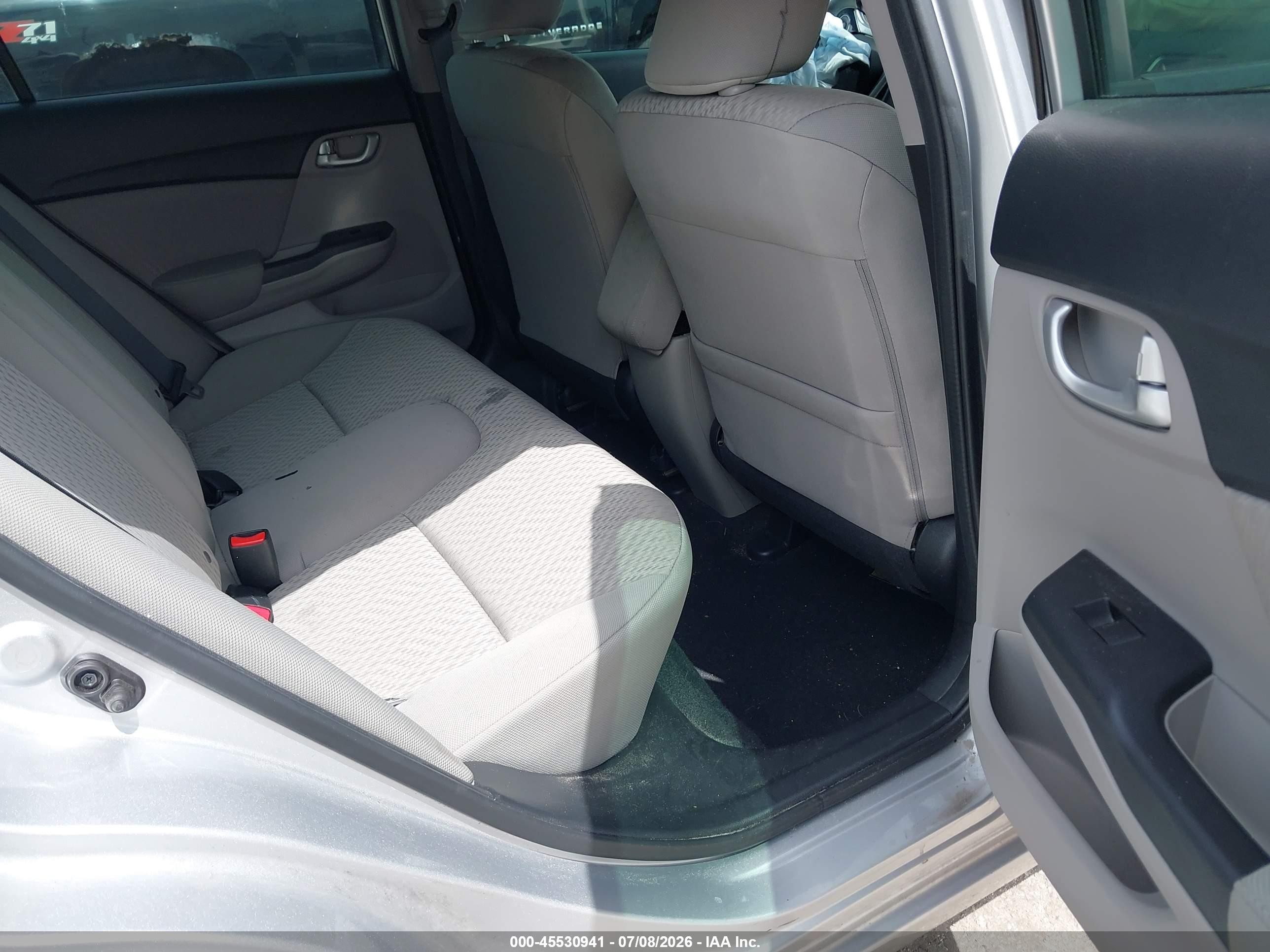 2014 Honda Civic Ex Серебряный vin: 19XFB2F82EE073124