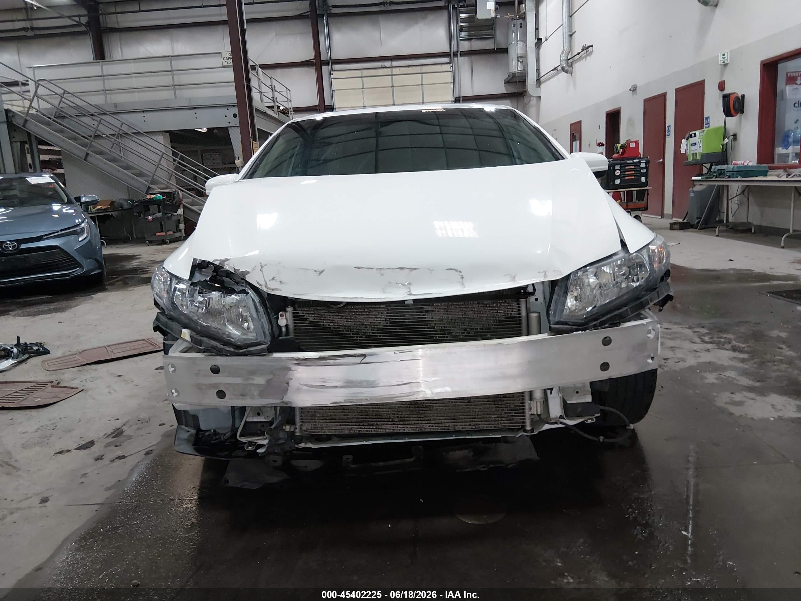 2014 Honda Civic Ex White vin: 19XFB2F82EE208215