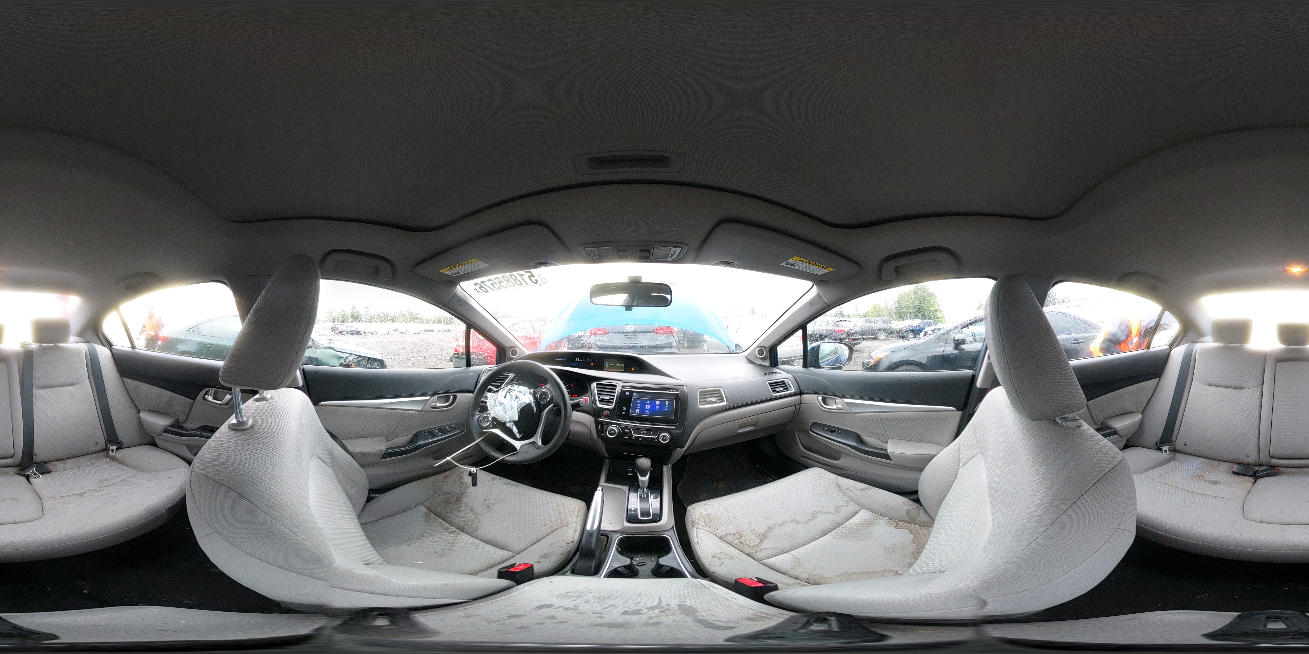 2014 Honda Civic Ex Blue vin: 19XFB2F82EE211762