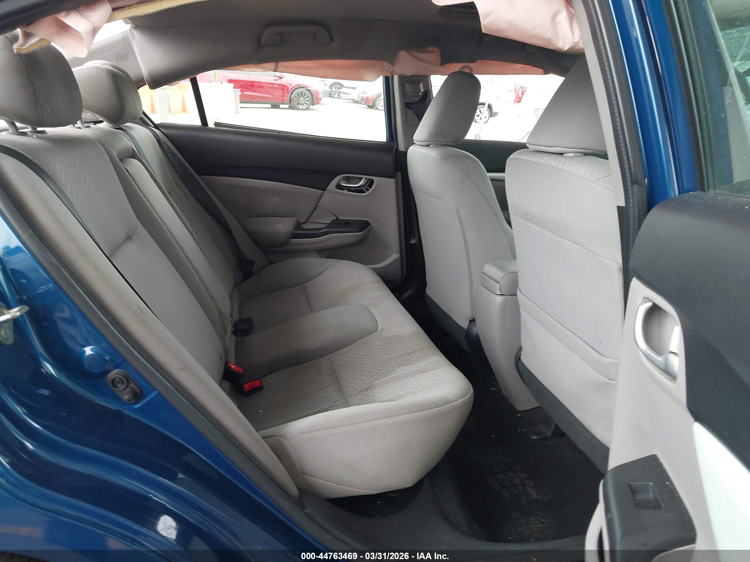 2014 Honda Civic Ex Blue vin: 19XFB2F82EE217531