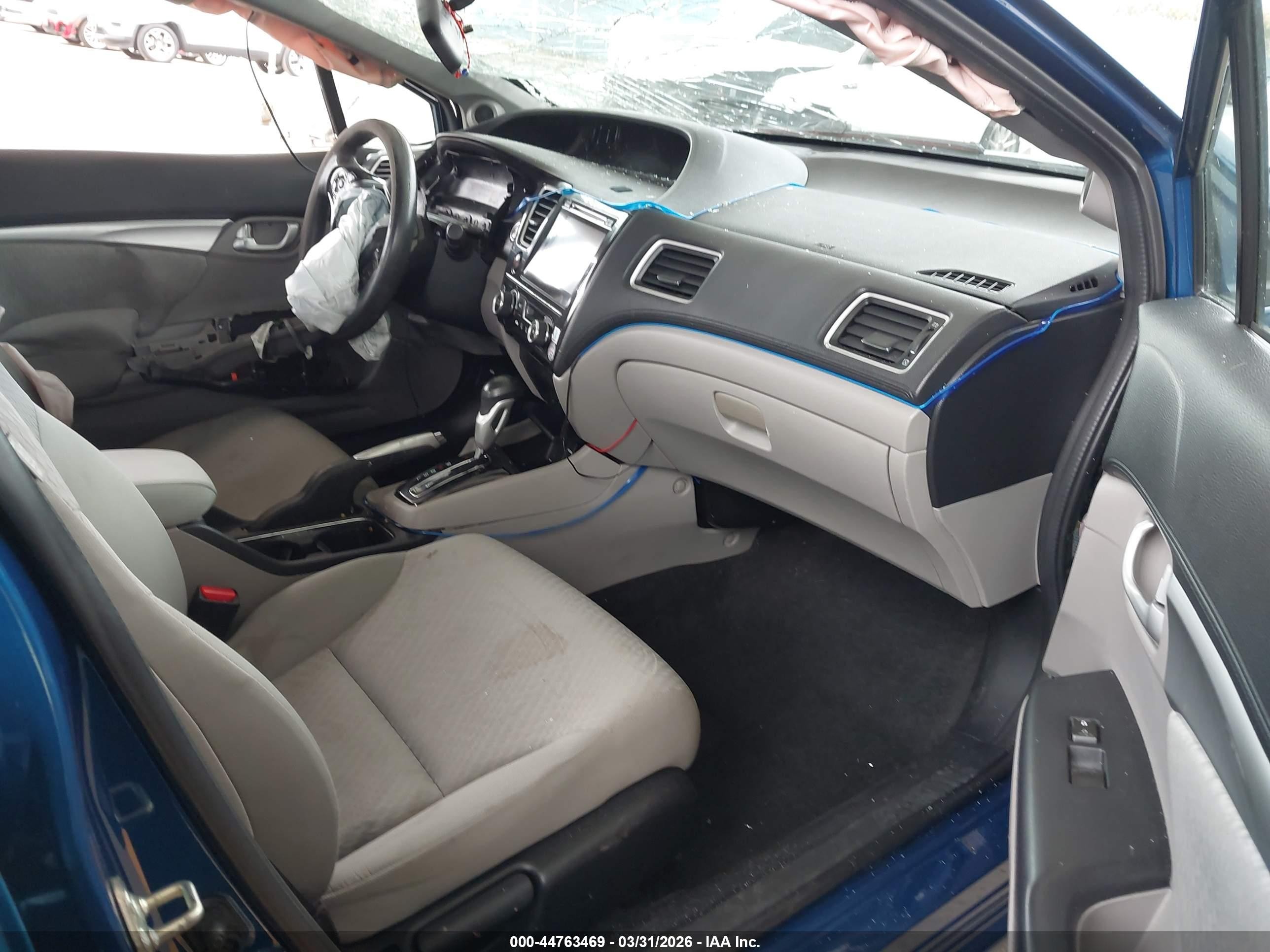 2014 Honda Civic Ex Blue vin: 19XFB2F82EE217531