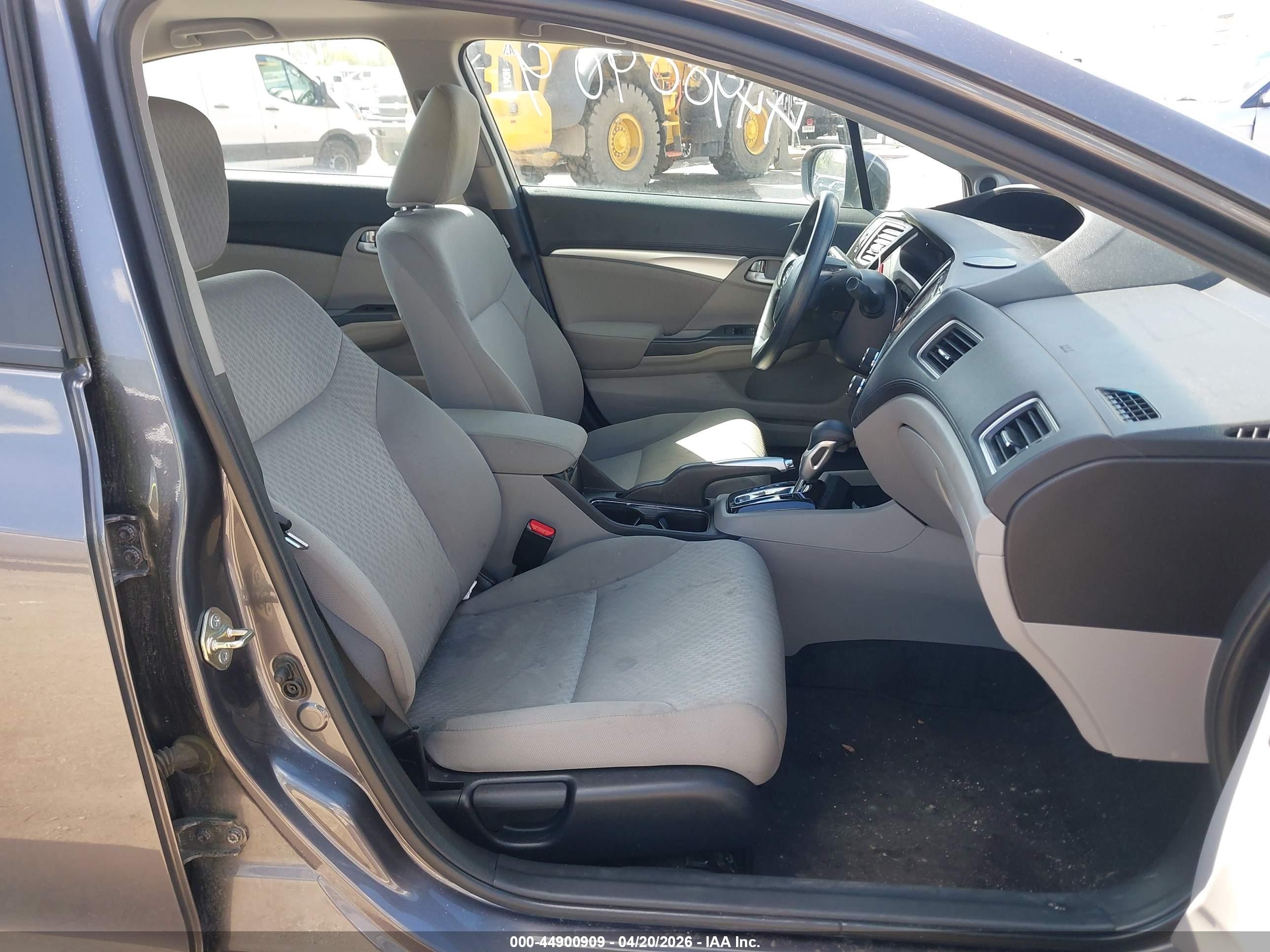 2015 Honda Civic Ex Gray vin: 19XFB2F82FE014835