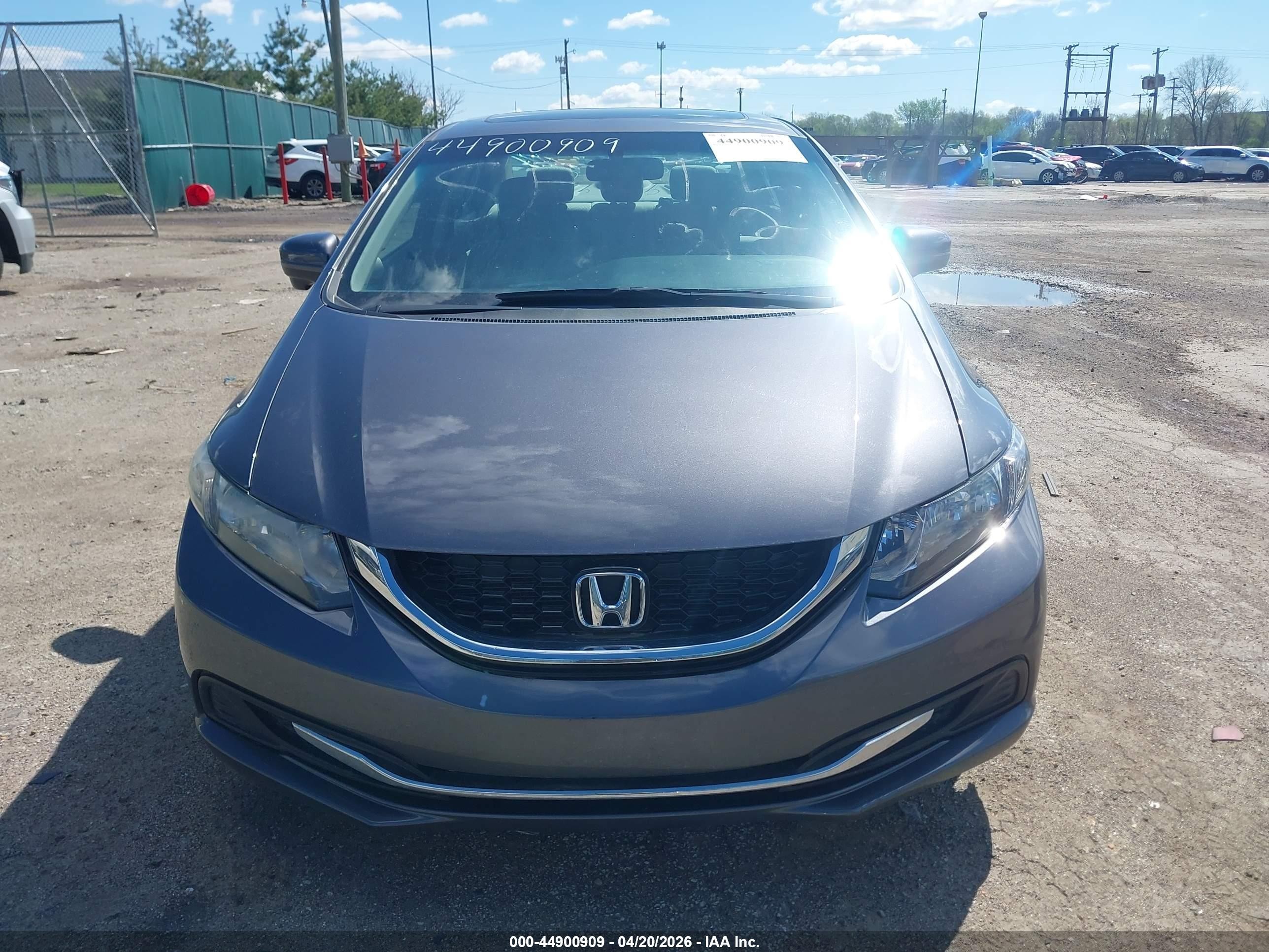 2015 Honda Civic Ex Gray vin: 19XFB2F82FE014835