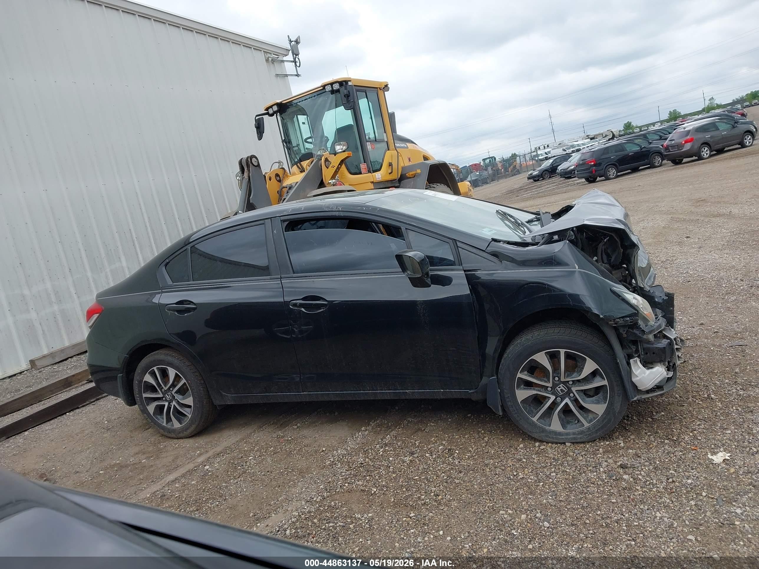 2015 Honda Civic Ex Black vin: 19XFB2F82FE015516