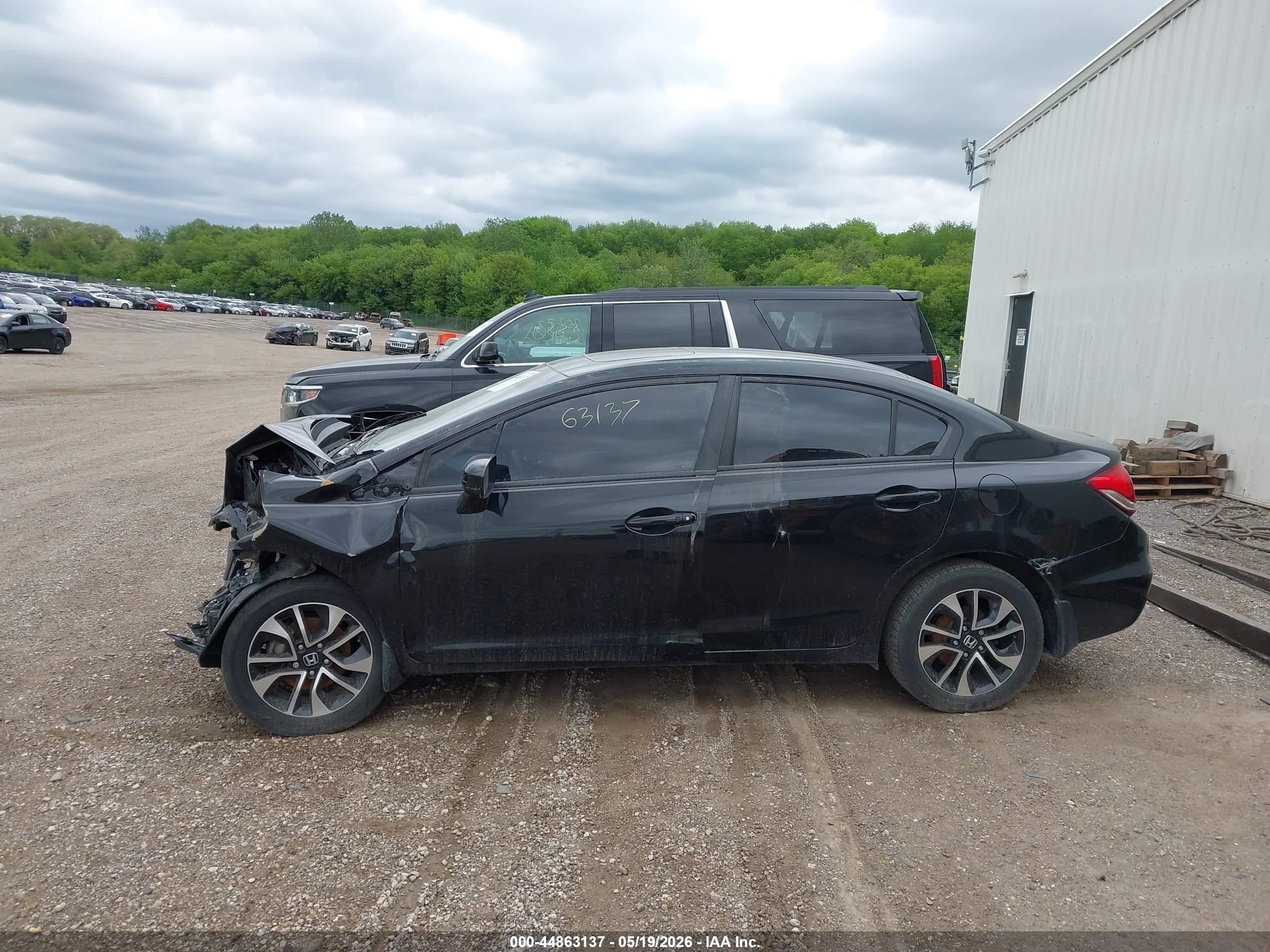 2015 Honda Civic Ex Black vin: 19XFB2F82FE015516
