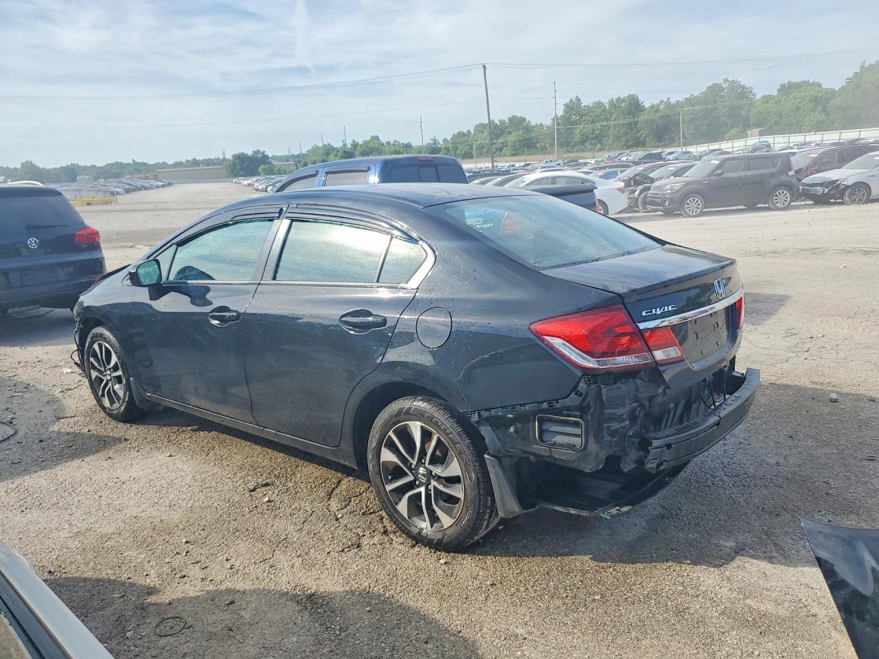 2015 Honda Civic Ex Black vin: 19XFB2F82FE024734