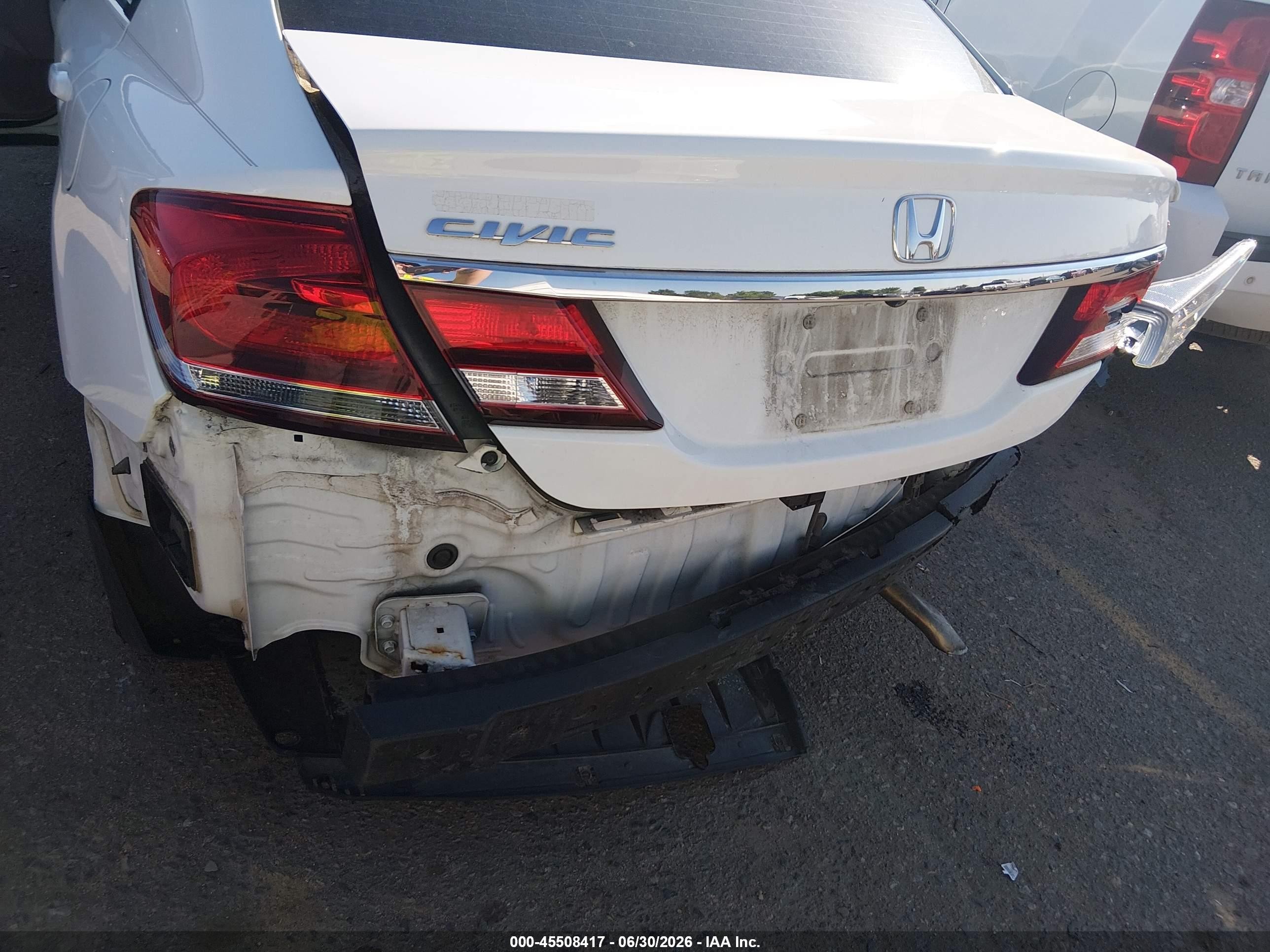 2015 Honda Civic Ex White vin: 19XFB2F82FE033904