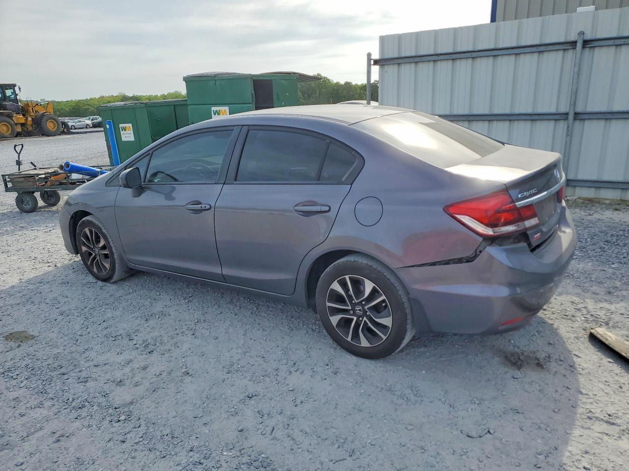 2015 Honda Civic Ex Gray vin: 19XFB2F82FE037600
