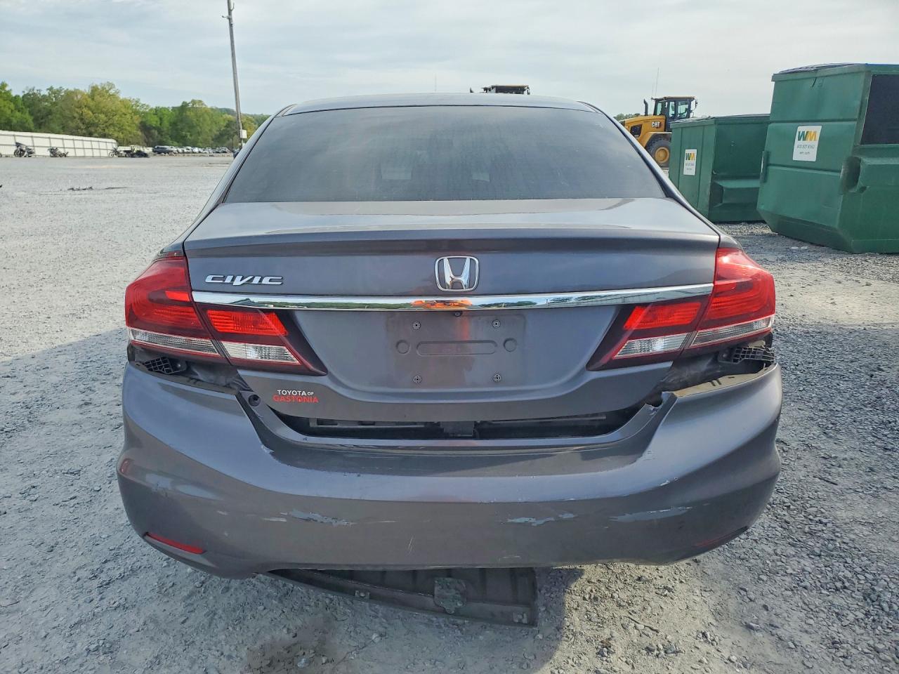 2015 Honda Civic Ex Gray vin: 19XFB2F82FE037600