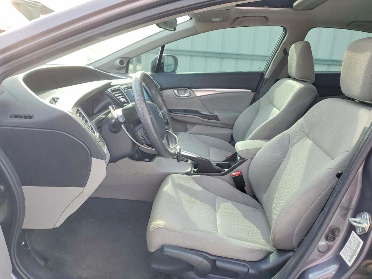 2015 Honda Civic Ex Gray vin: 19XFB2F82FE037600