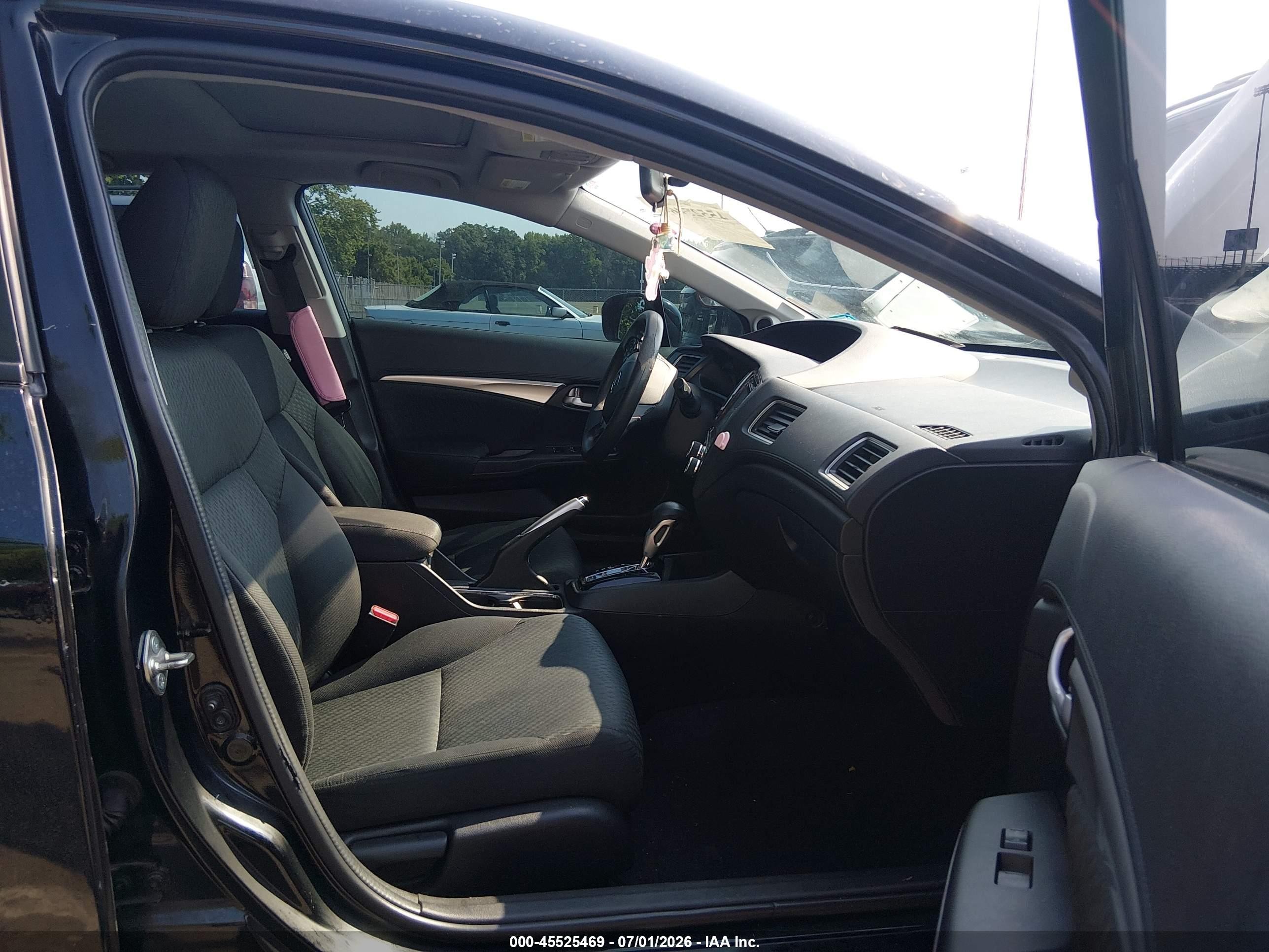 2015 Honda Civic Ex Black vin: 19XFB2F82FE052159