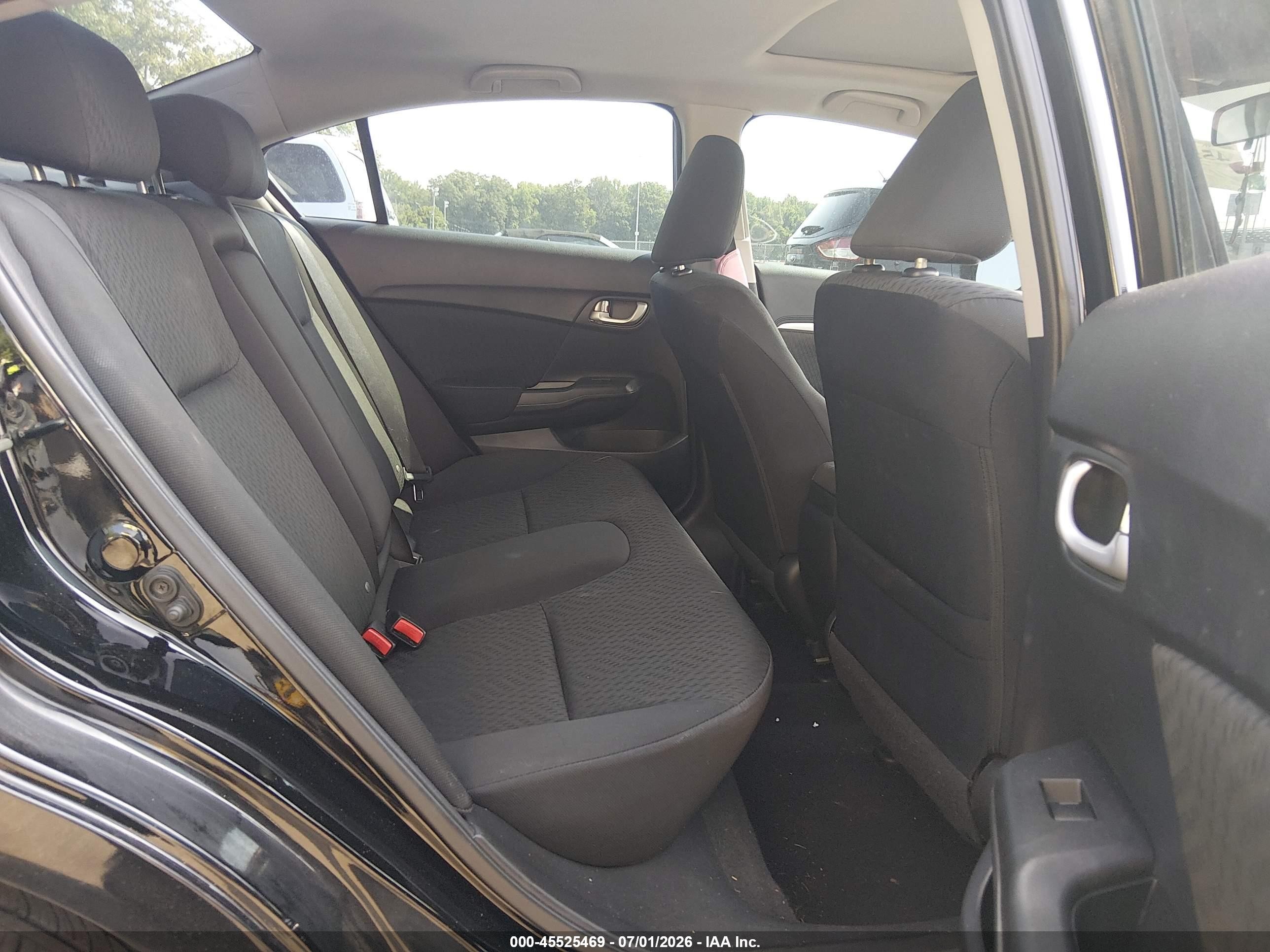 2015 Honda Civic Ex Black vin: 19XFB2F82FE052159