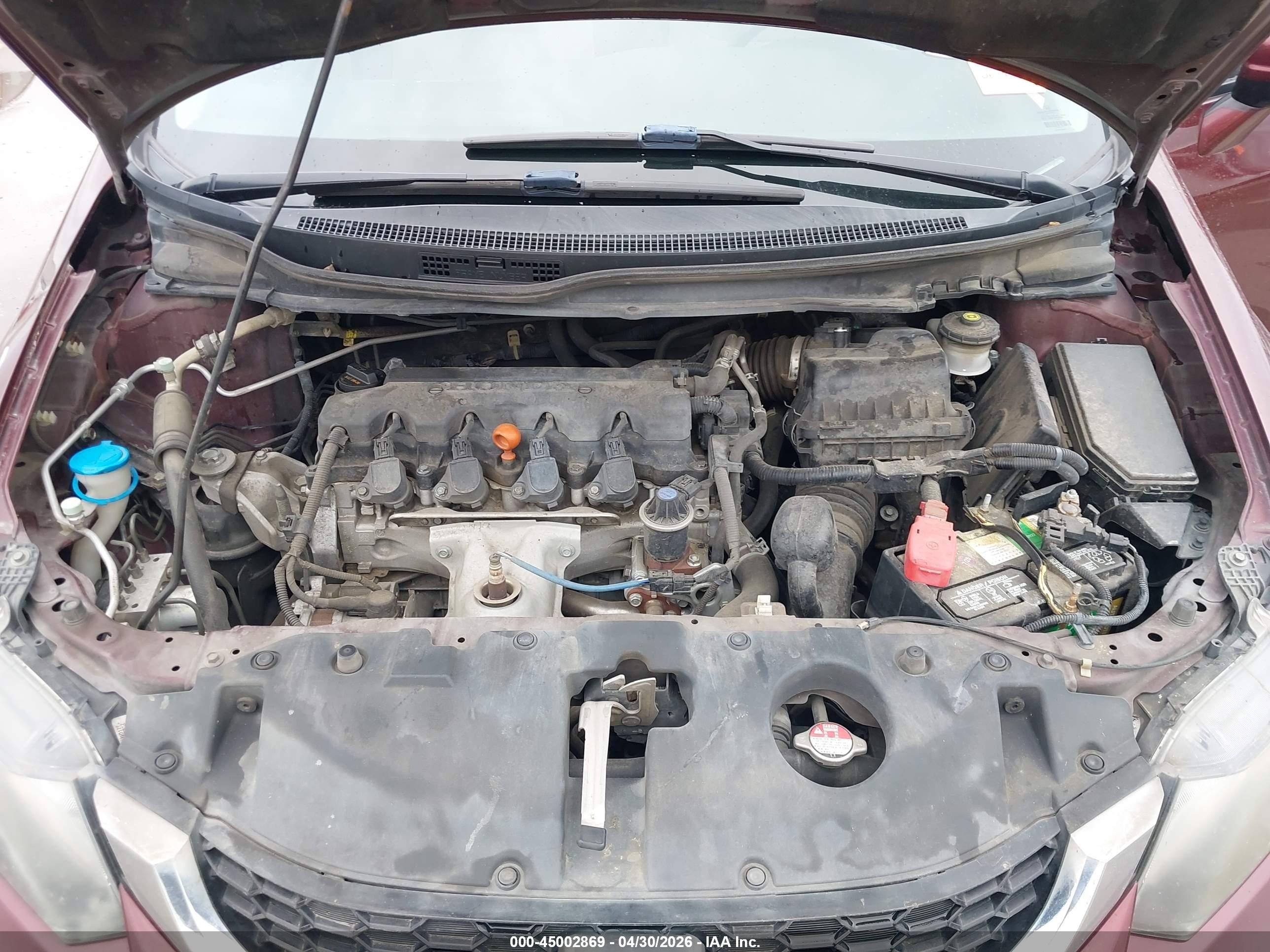 2015 Honda Civic Ex Maroon vin: 19XFB2F82FE064862