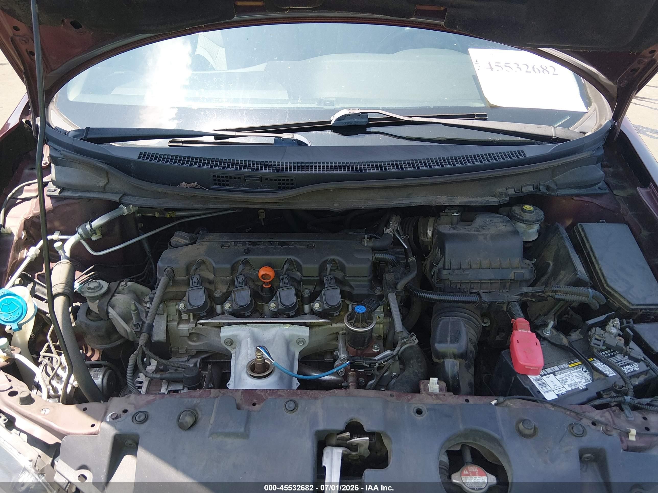 2015 Honda Civic Ex Красный vin: 19XFB2F82FE076249