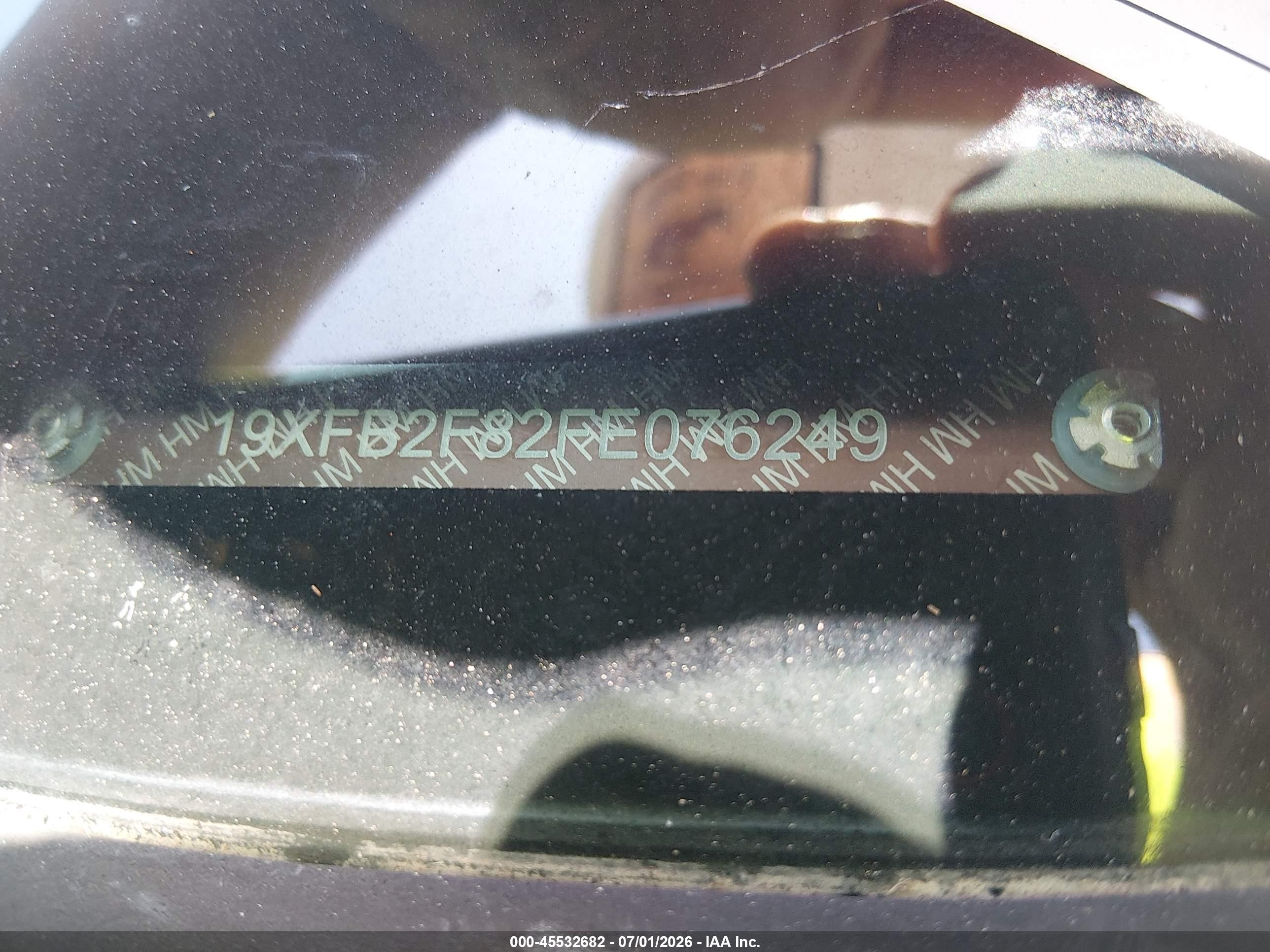 2015 Honda Civic Ex Красный vin: 19XFB2F82FE076249