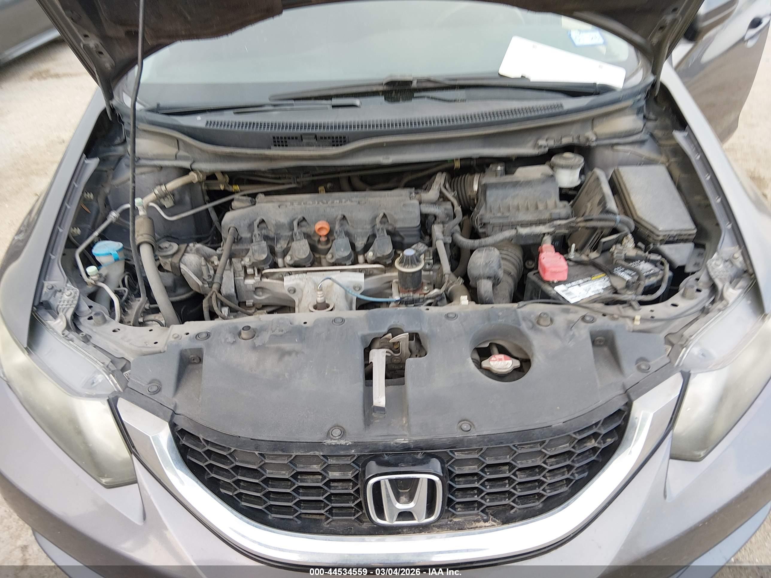 2015 Honda Civic Ex Серебряный vin: 19XFB2F82FE083024