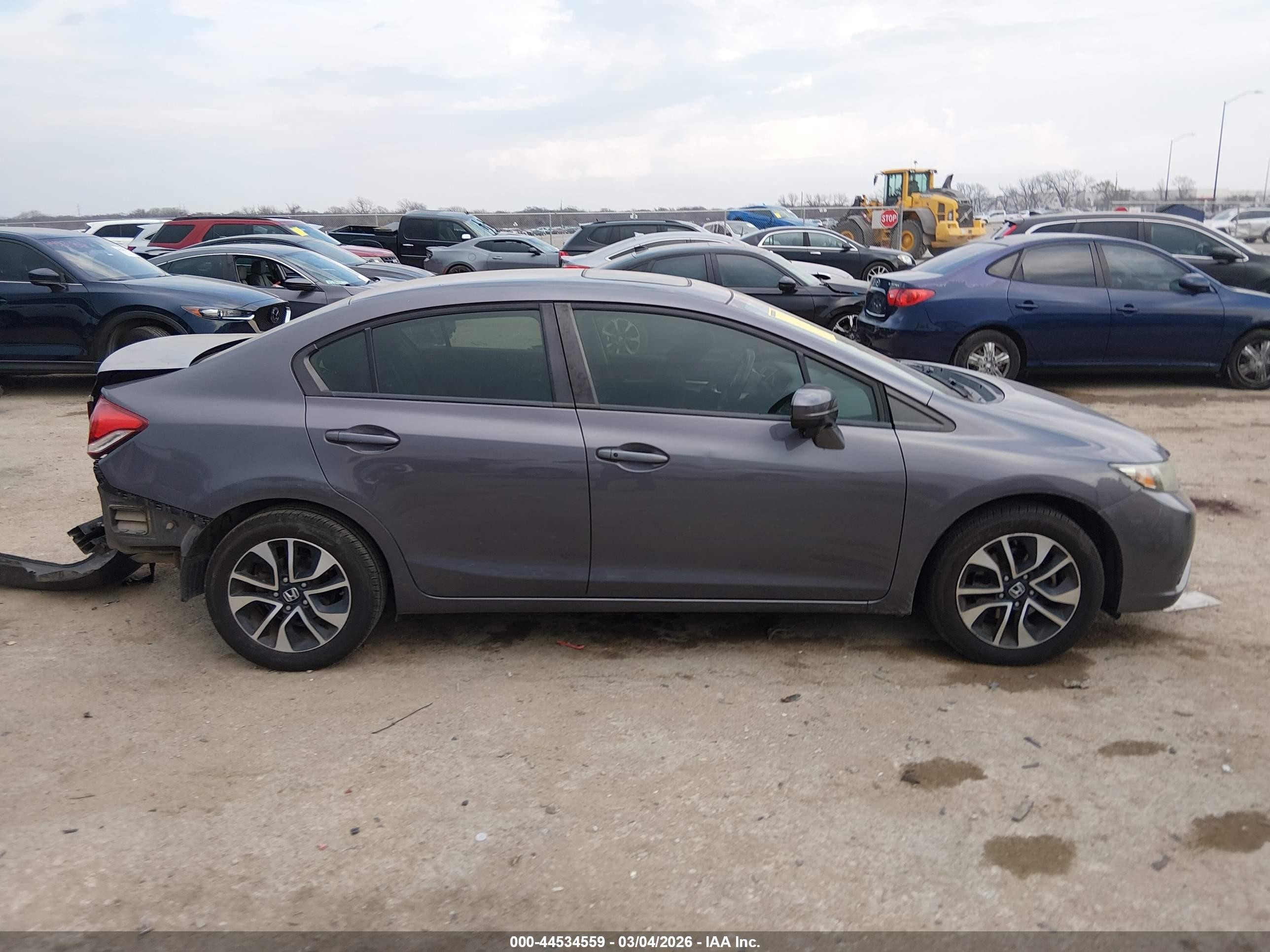 2015 Honda Civic Ex Серебряный vin: 19XFB2F82FE083024