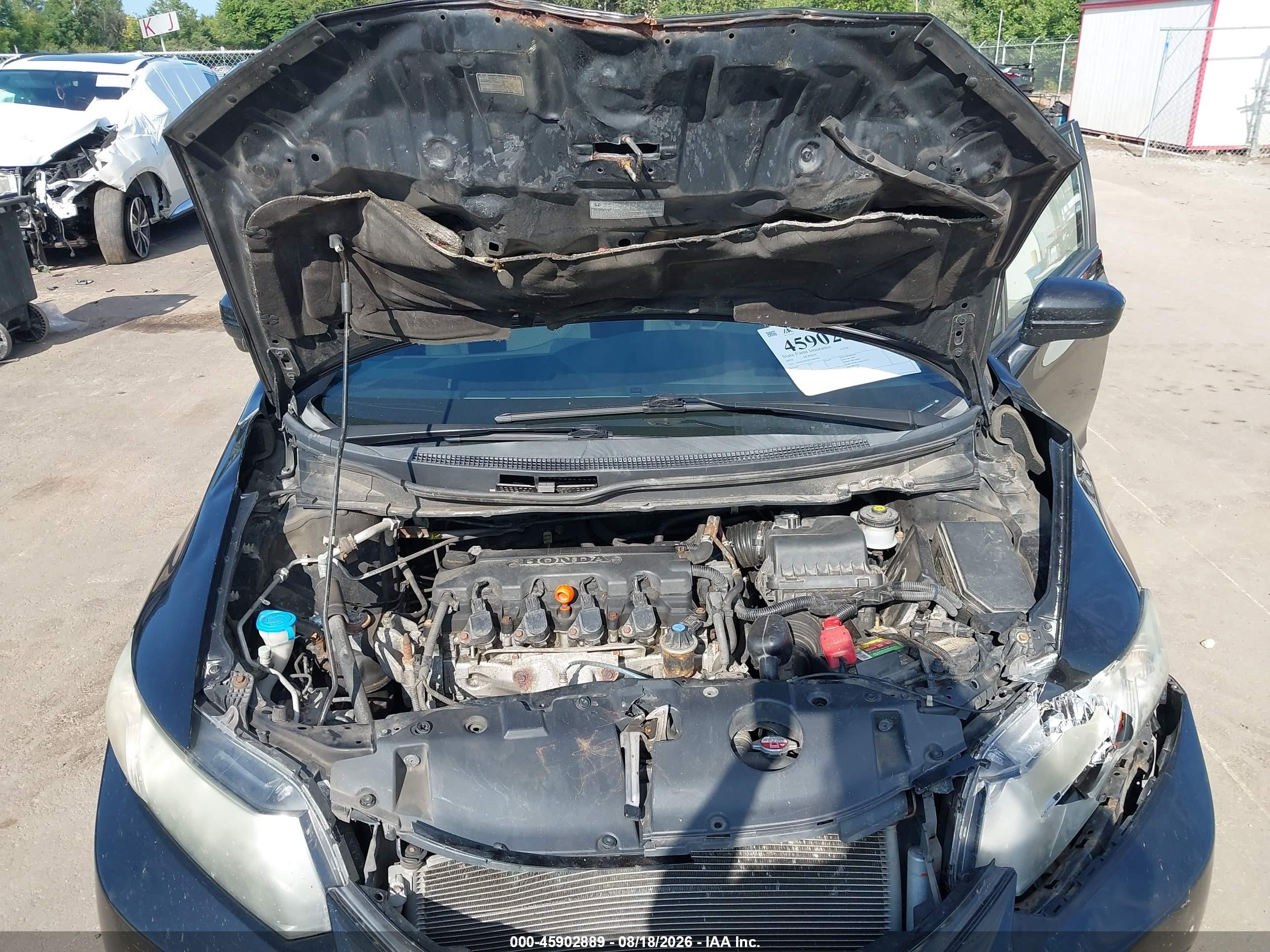 2015 Honda Civic Ex Черный vin: 19XFB2F82FE086960