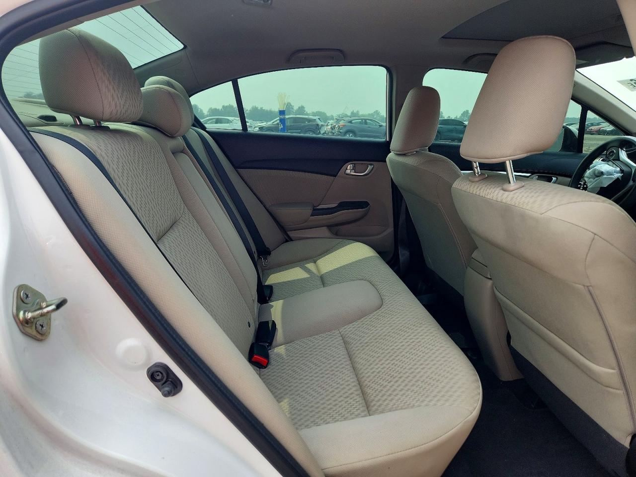 2015 Honda Civic Ex White vin: 19XFB2F82FE097974