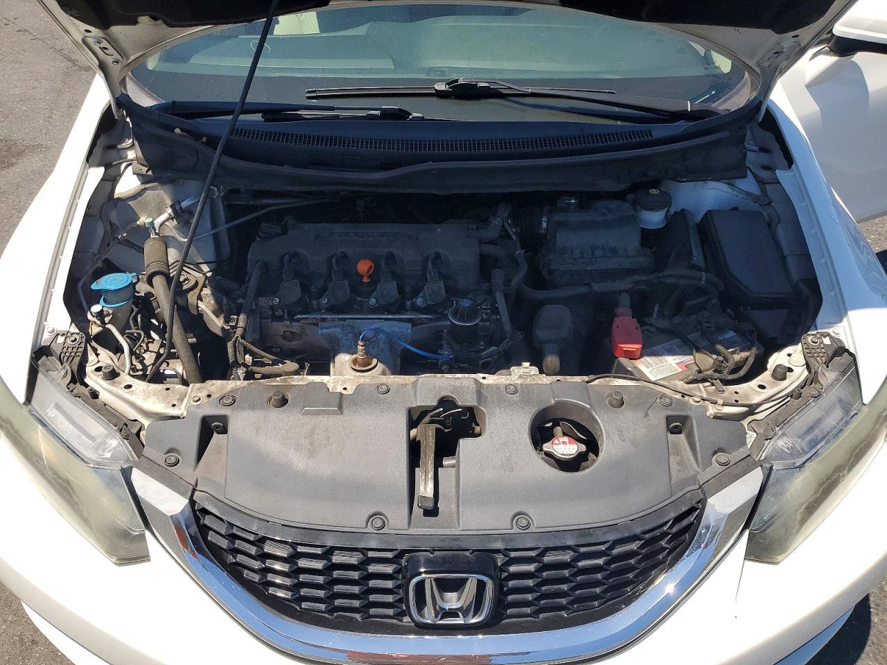 2015 Honda Civic Ex White vin: 19XFB2F82FE203422