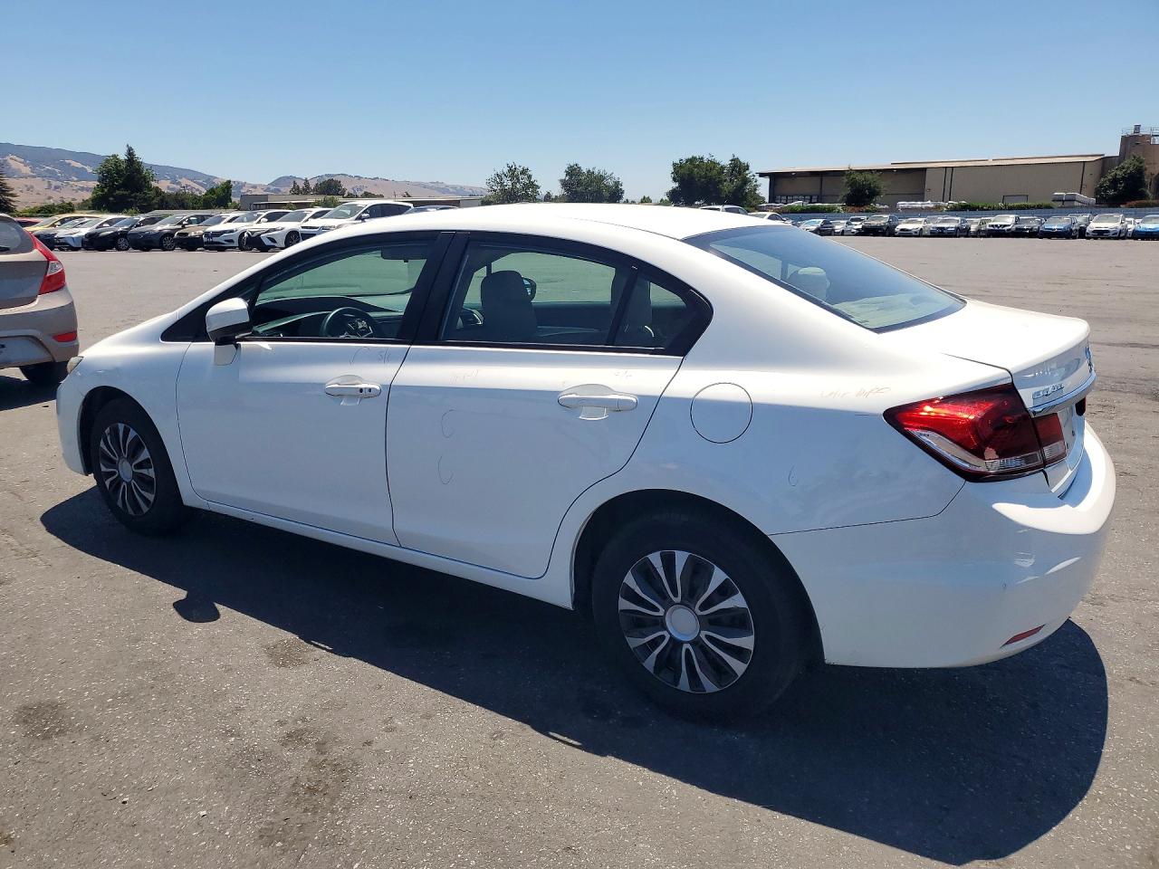 2015 Honda Civic Ex White vin: 19XFB2F82FE203422