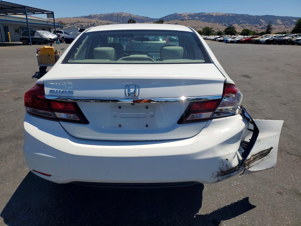 2015 Honda Civic Ex White vin: 19XFB2F82FE203422