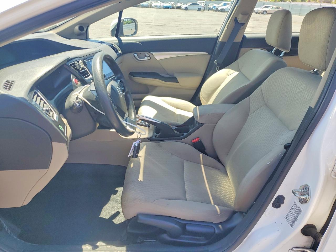 2015 Honda Civic Ex White vin: 19XFB2F82FE203422