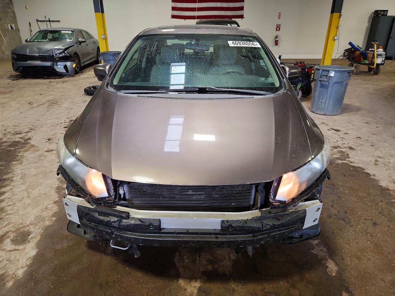2015 Honda Civic Ex Gray vin: 19XFB2F82FE235156