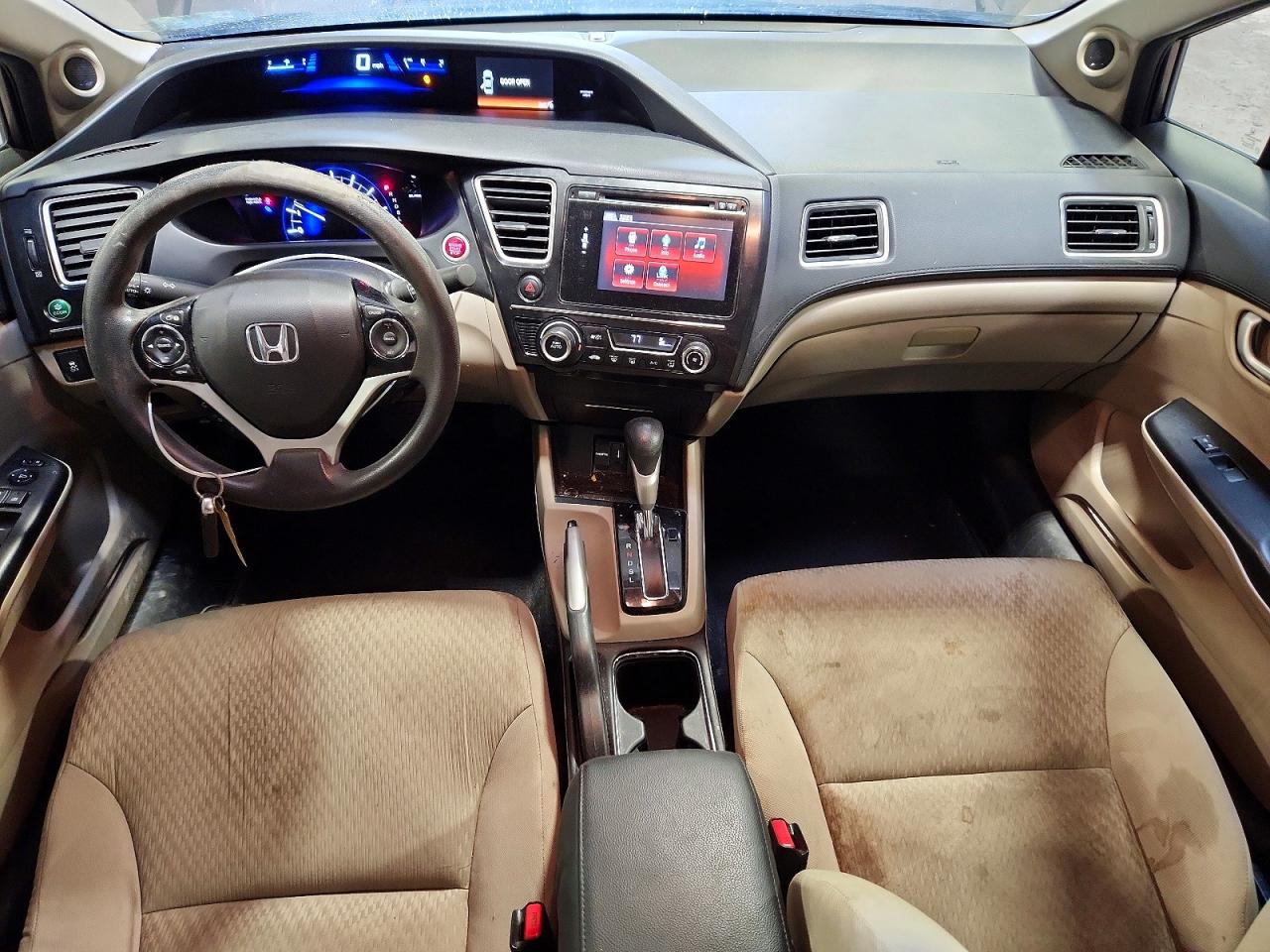 2015 Honda Civic Ex Gray vin: 19XFB2F82FE235156