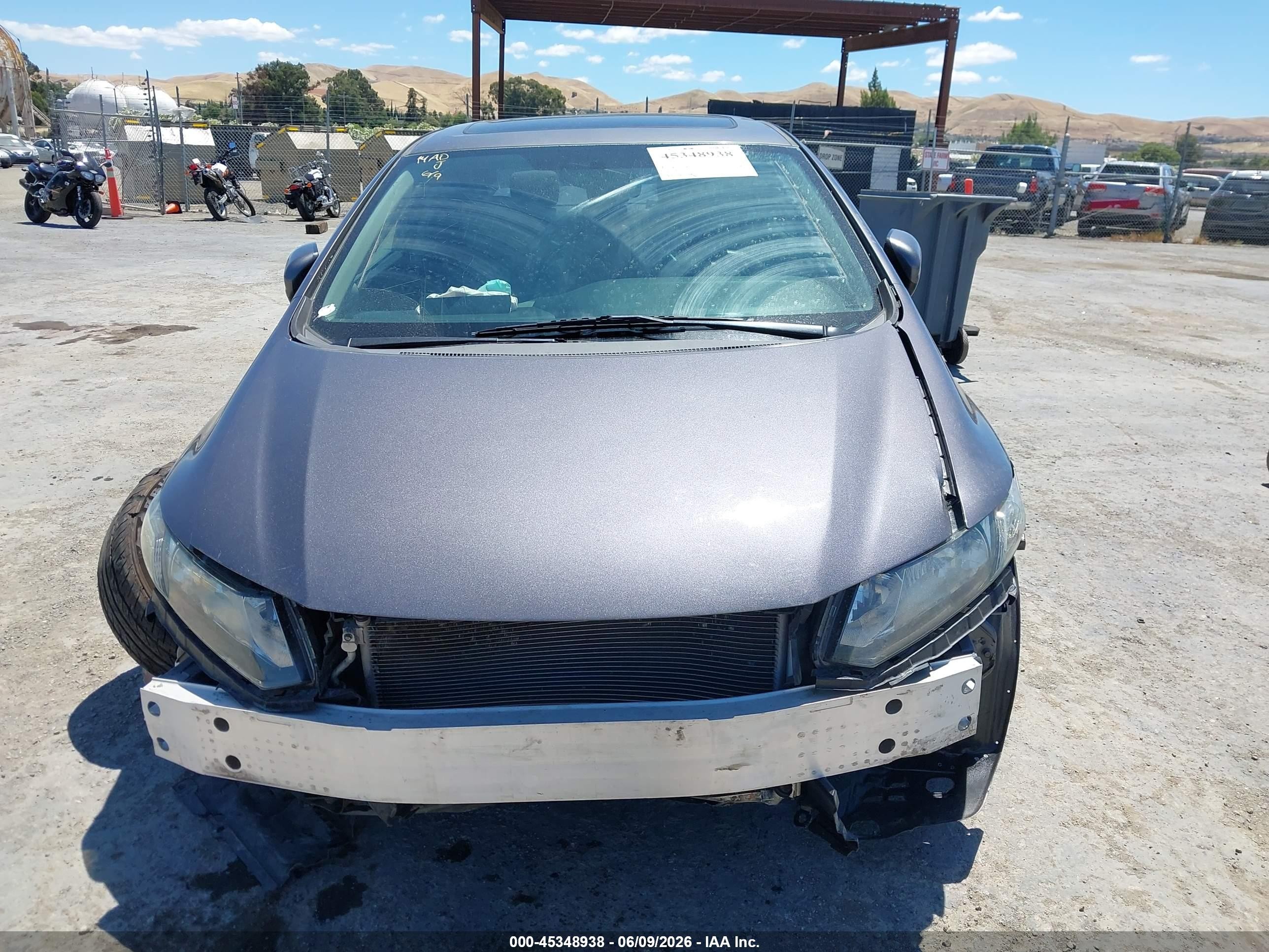 2015 Honda Civic Ex Gray vin: 19XFB2F82FE235724