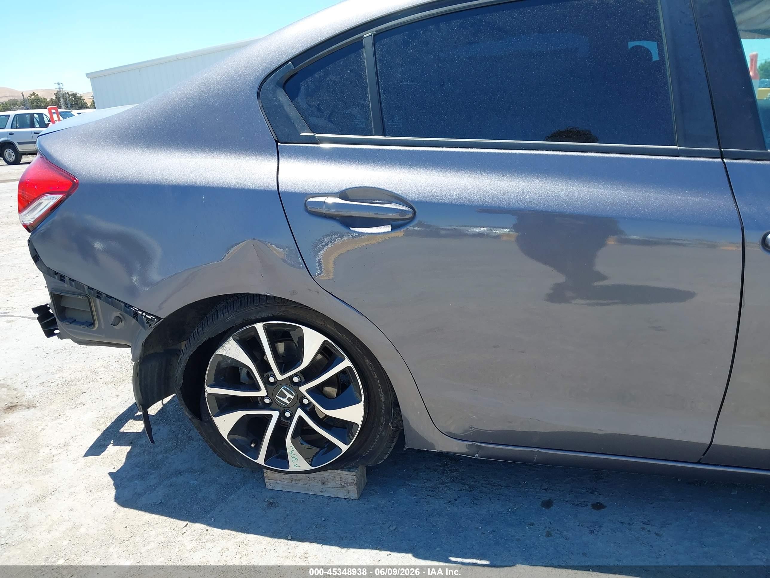 2015 Honda Civic Ex Gray vin: 19XFB2F82FE235724