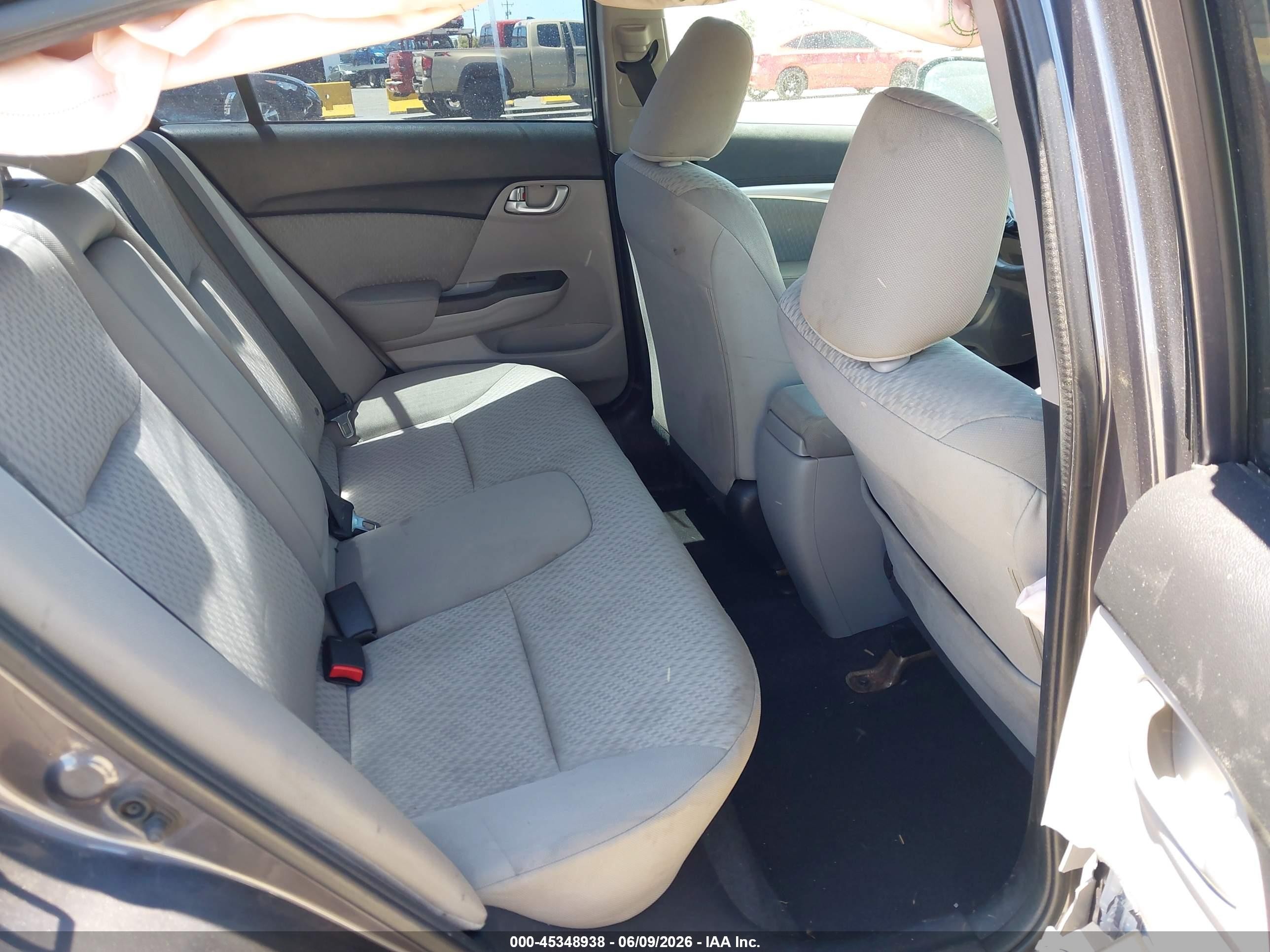 2015 Honda Civic Ex Gray vin: 19XFB2F82FE235724