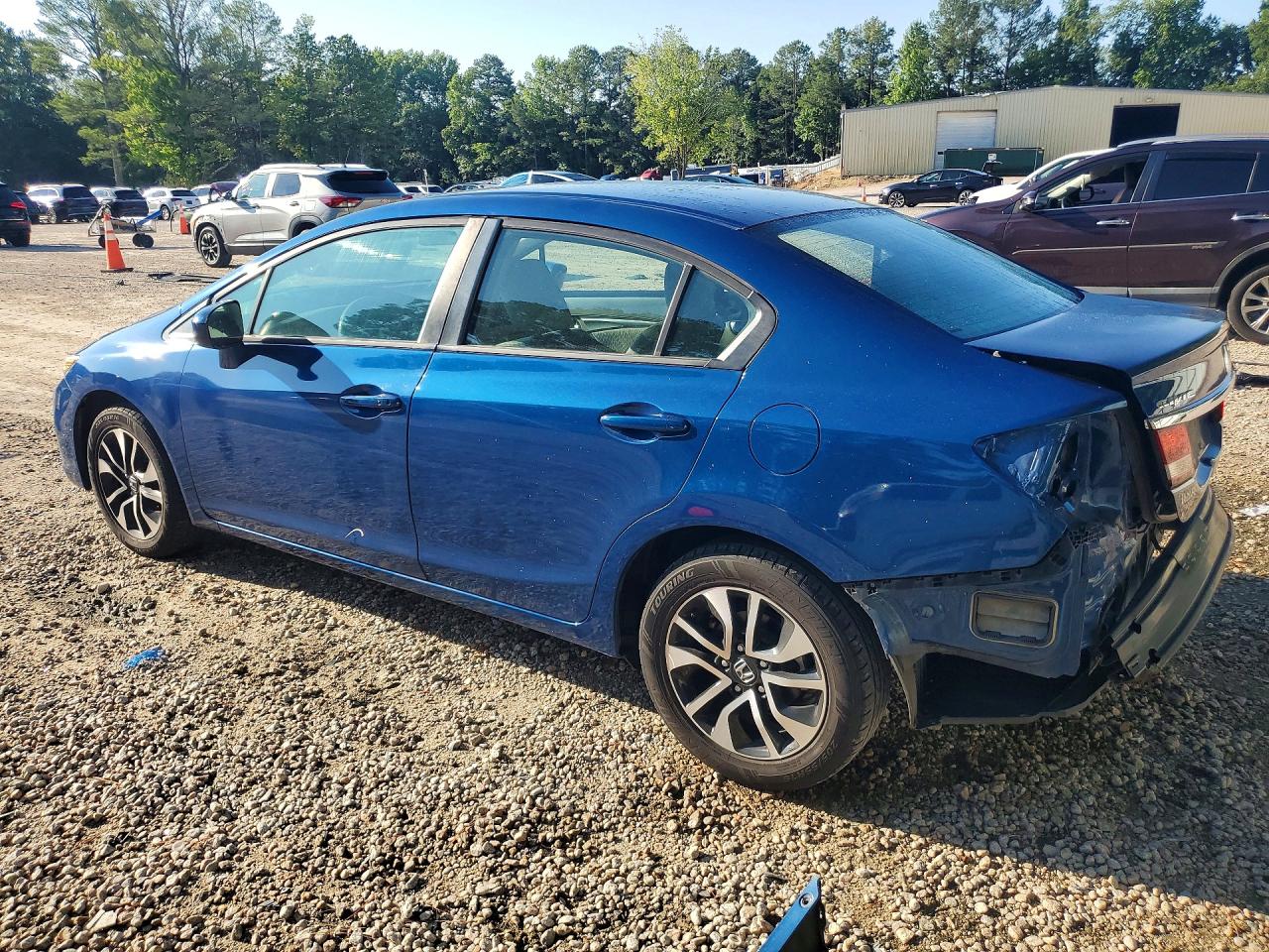 2015 Honda Civic Ex Blue vin: 19XFB2F82FE239272
