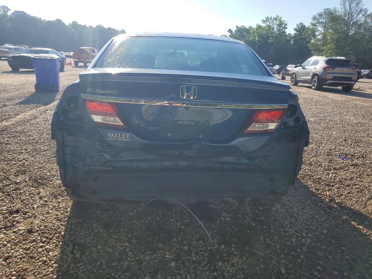 2015 Honda Civic Ex Blue vin: 19XFB2F82FE239272