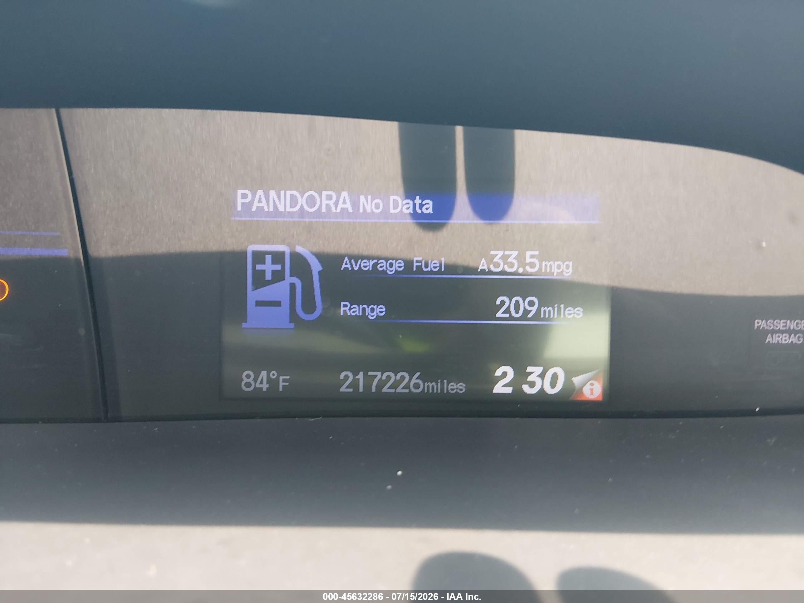 2015 Honda Civic Ex Blue vin: 19XFB2F82FE251986