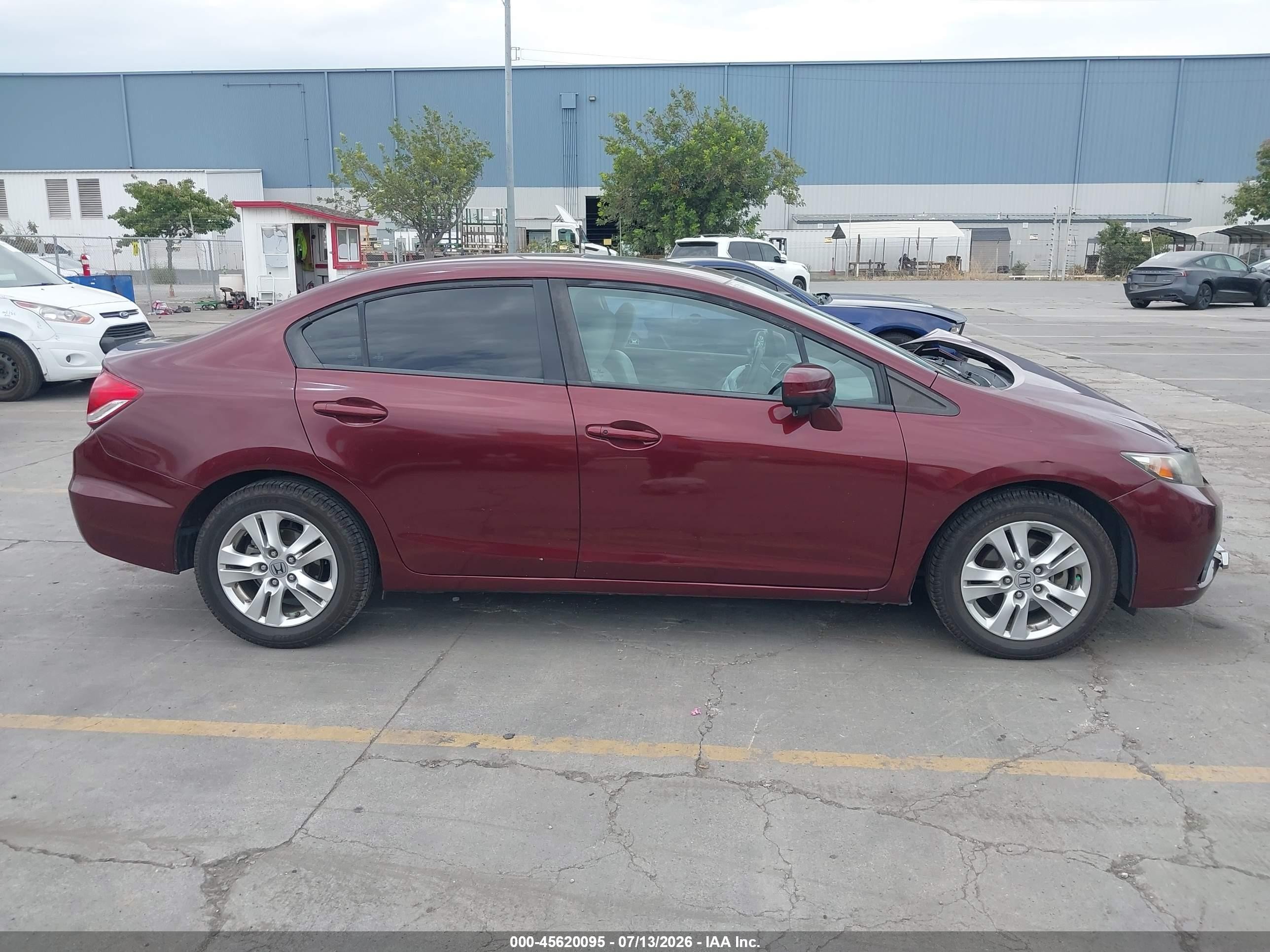 2015 Honda Civic Ex Red vin: 19XFB2F82FE252166