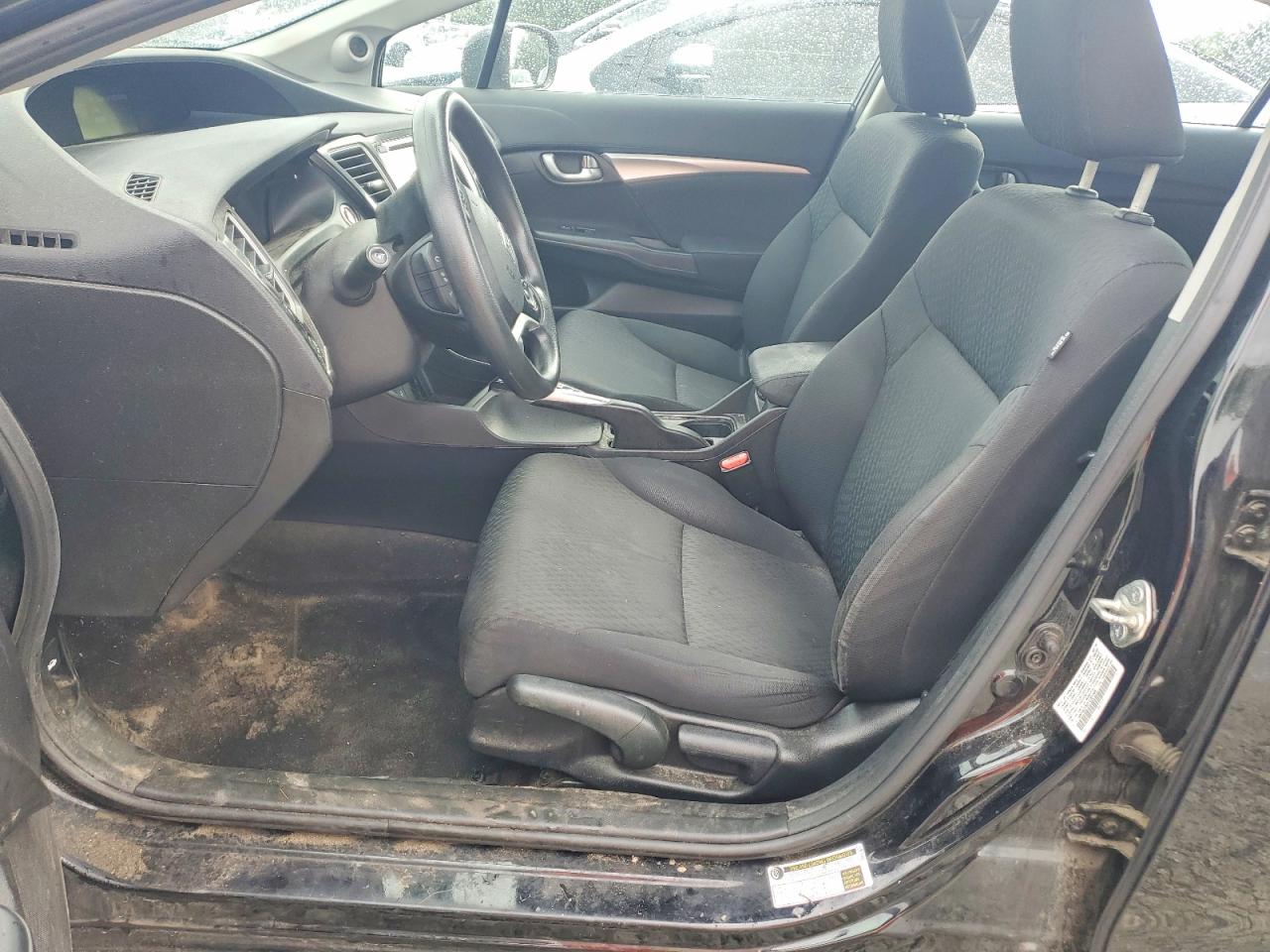 2015 Honda Civic Ex Black vin: 19XFB2F82FE261305