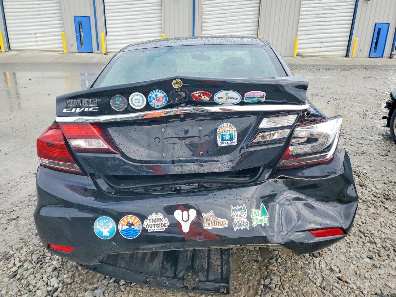 2015 Honda Civic Ex Black vin: 19XFB2F82FE261305