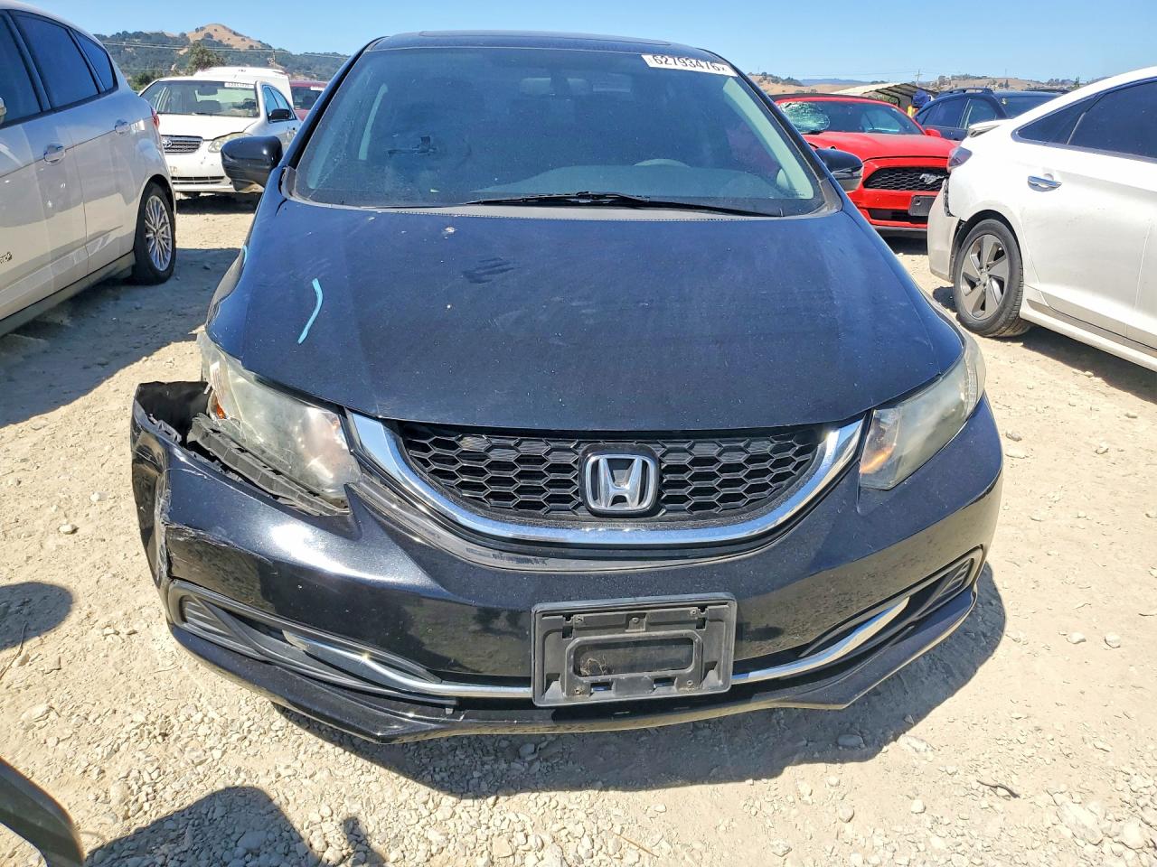 2015 Honda Civic Ex Black vin: 19XFB2F82FE269100