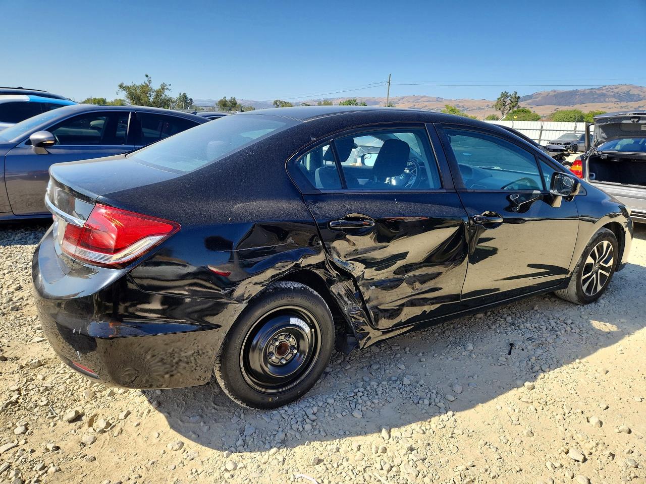 2015 Honda Civic Ex Black vin: 19XFB2F82FE293008