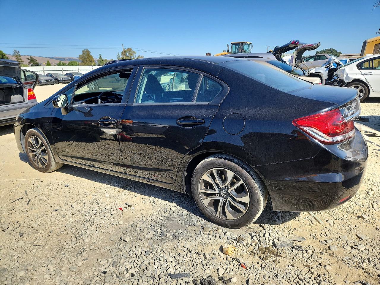 2015 Honda Civic Ex Black vin: 19XFB2F82FE293008