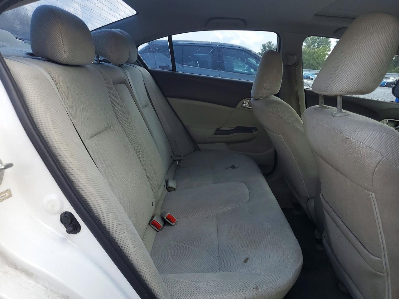 2012 Honda Civic Ex White vin: 19XFB2F83CE006352