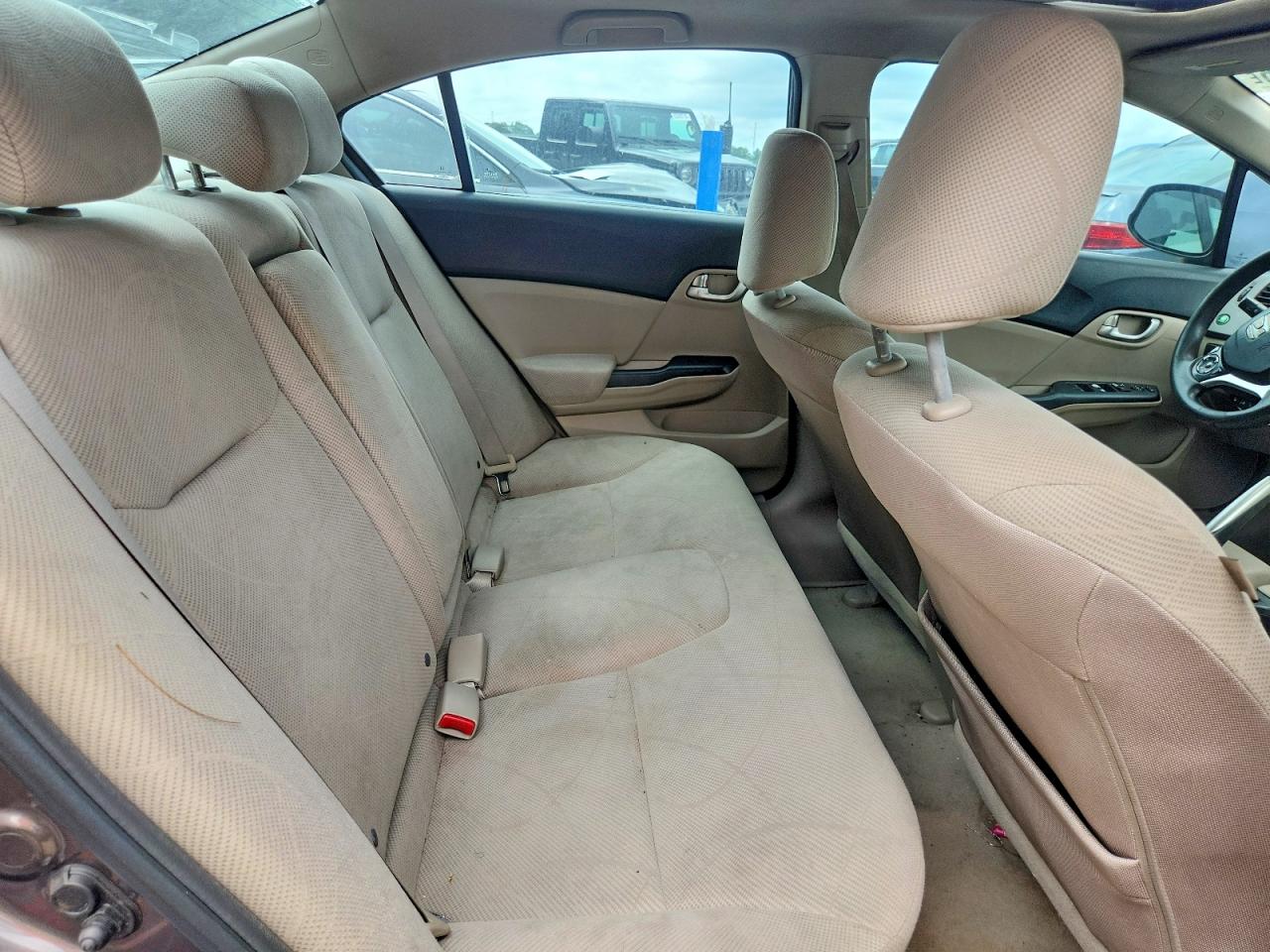 2012 Honda Civic Ex Brown vin: 19XFB2F83CE008487