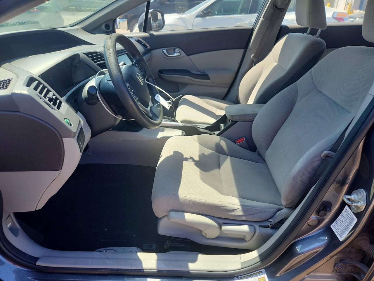 2012 Honda Civic Ex Gray vin: 19XFB2F83CE022468