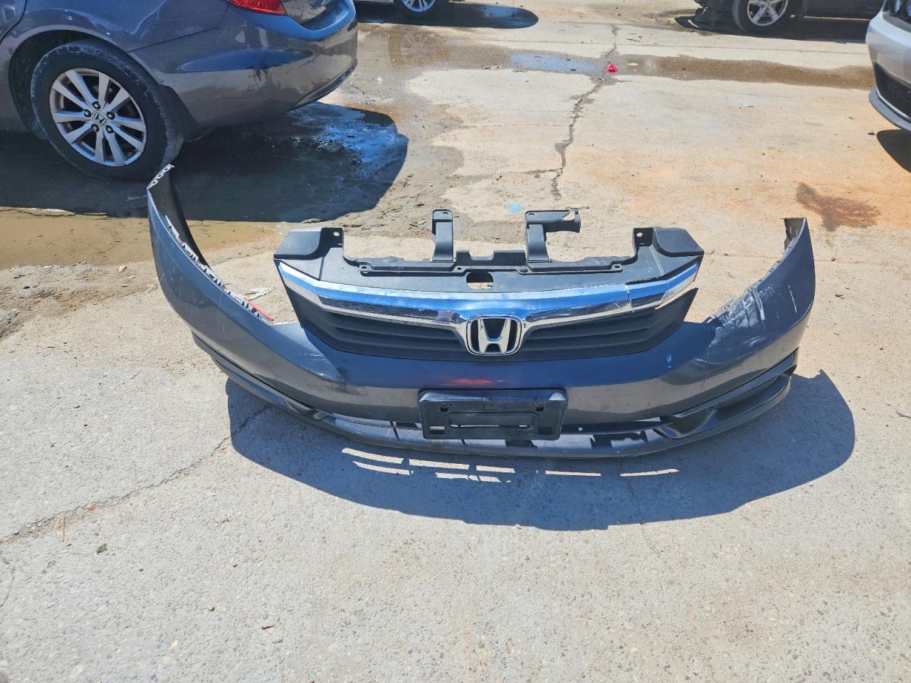 2012 Honda Civic Ex Gray vin: 19XFB2F83CE022468