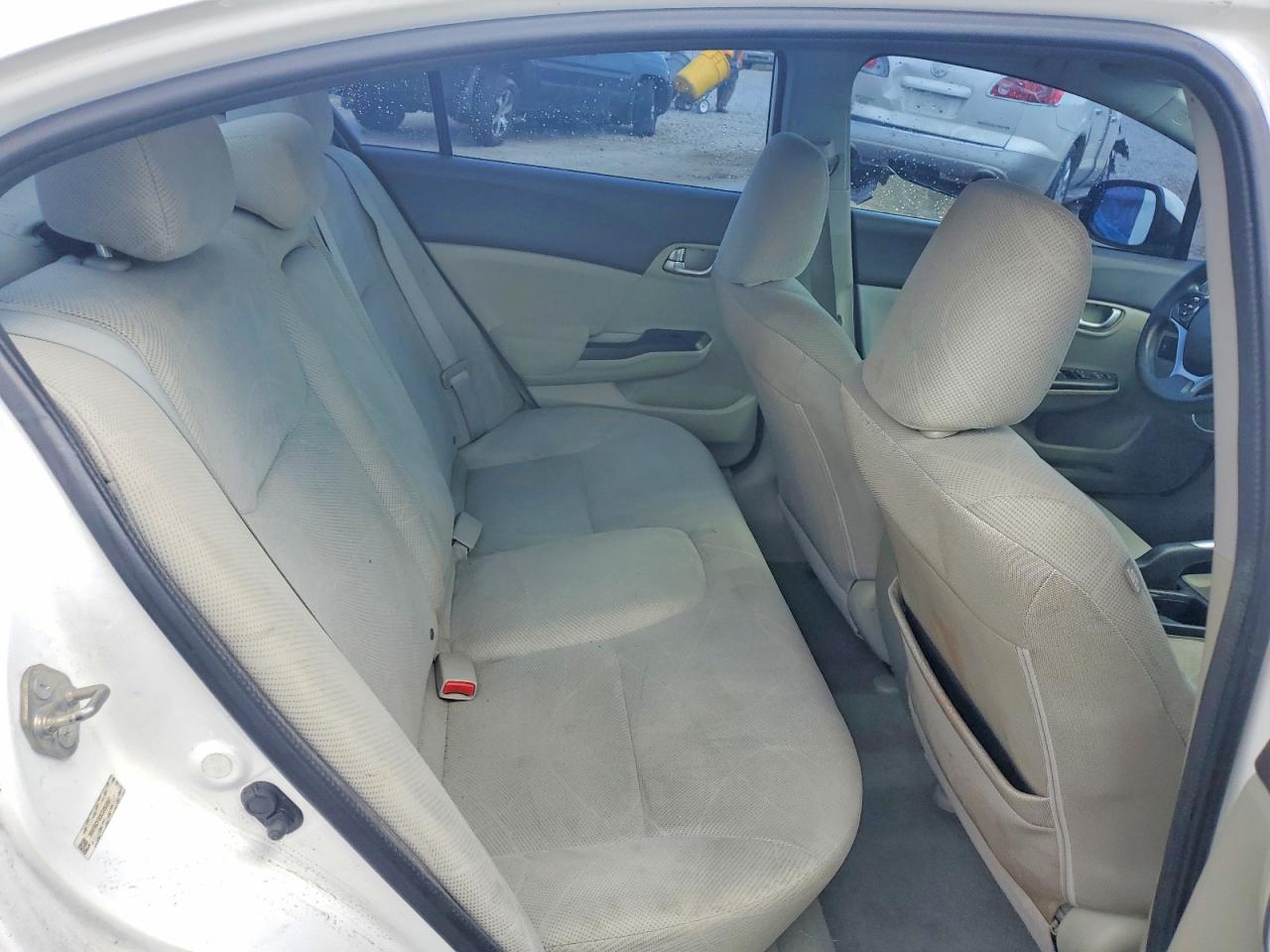 2012 Honda Civic Ex Белый vin: 19XFB2F83CE093587