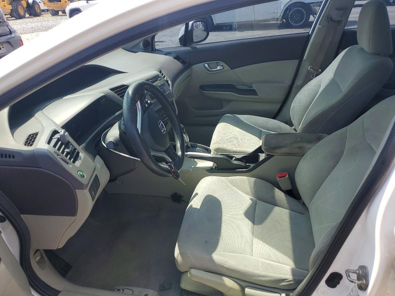 2012 Honda Civic Ex Белый vin: 19XFB2F83CE093587
